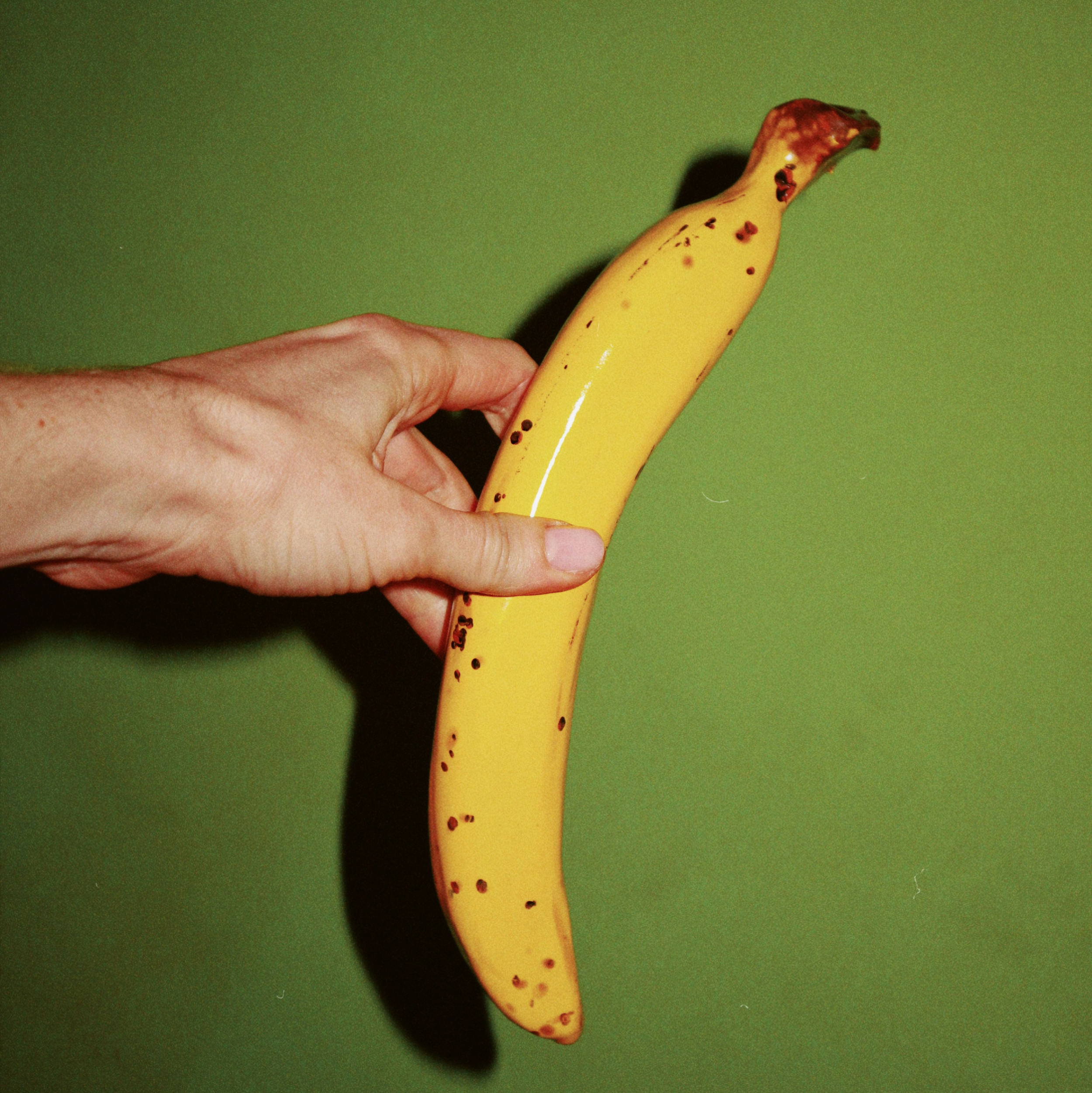 Handmade Ceramic Glazed Banana Decorative