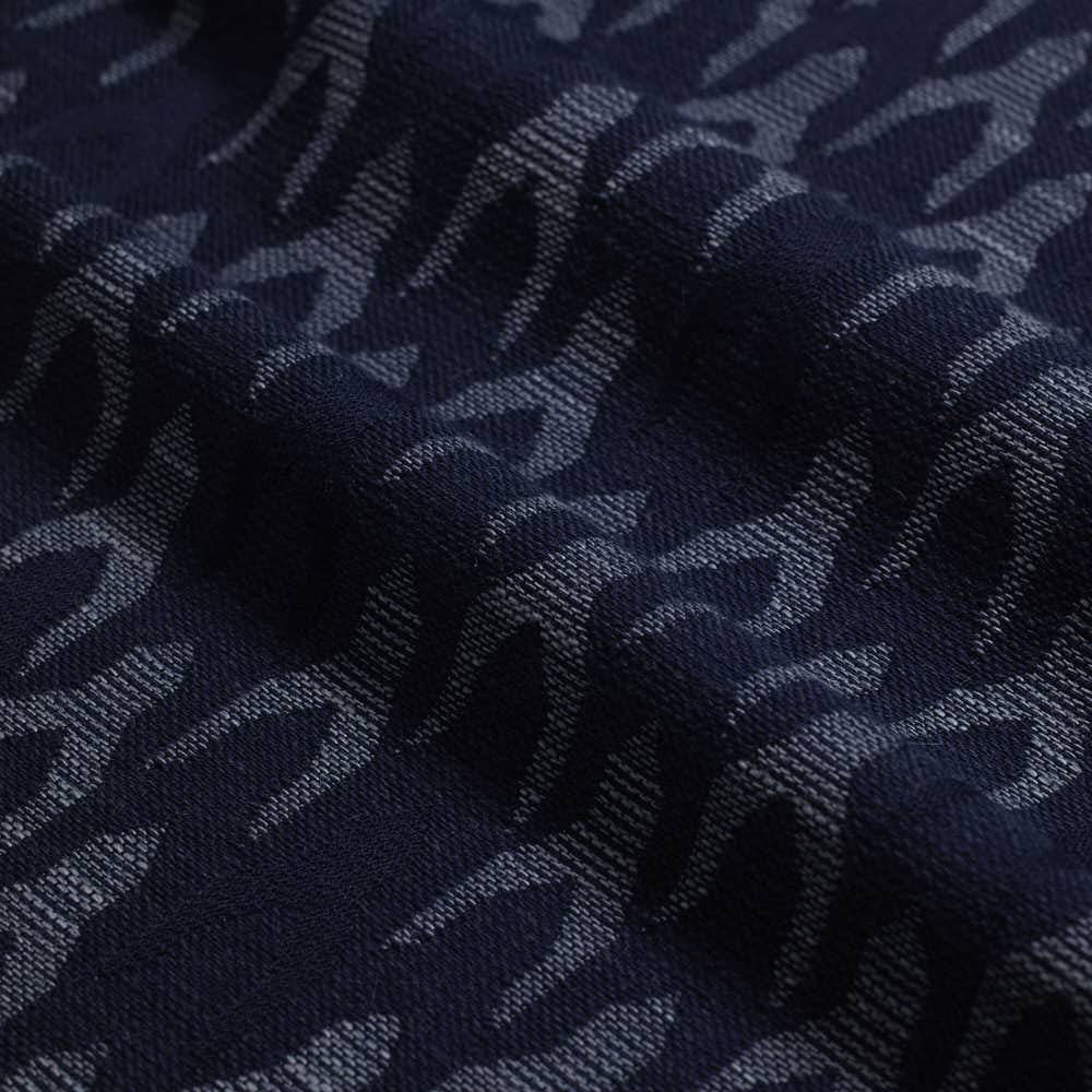 Navy Blue Cowley Parasol With Valance