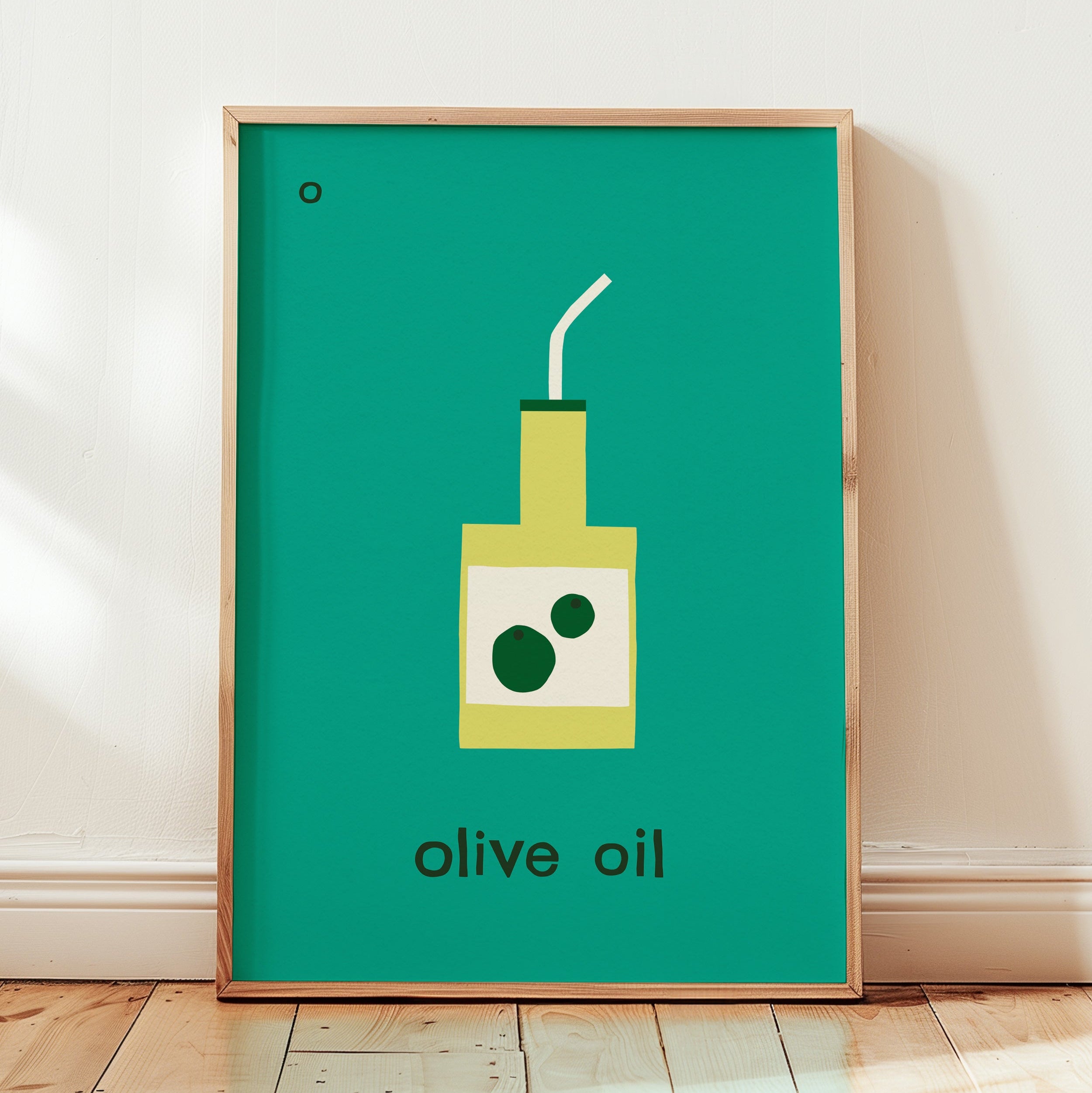 O for Olive Oil | Giclée Fine Art Print