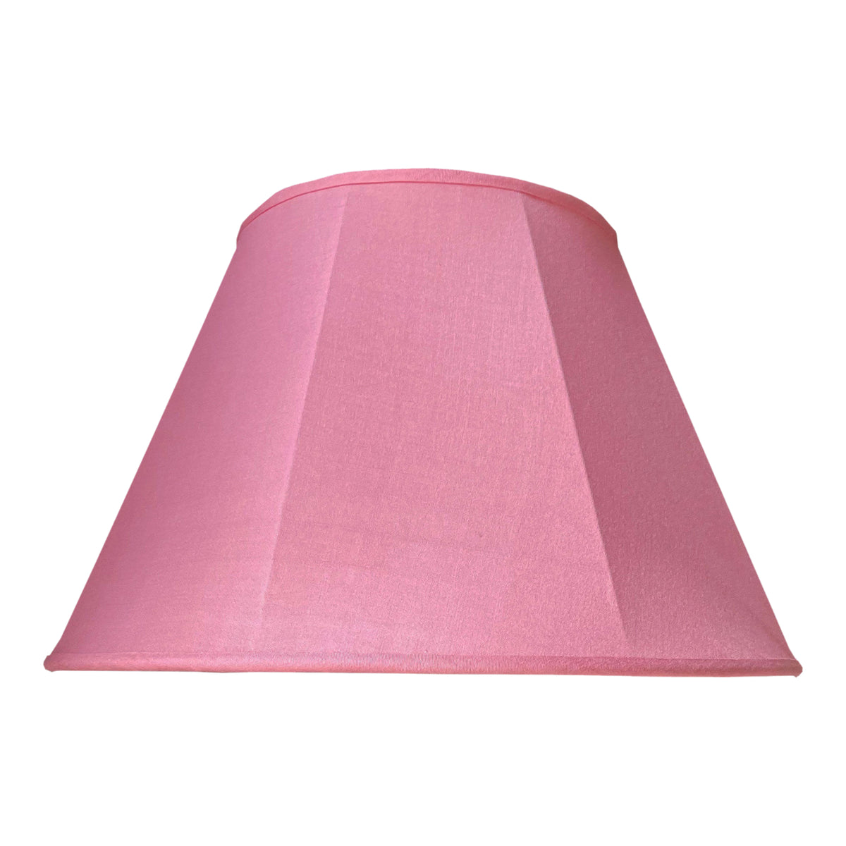 Octagon Silk Lampshade, Rose