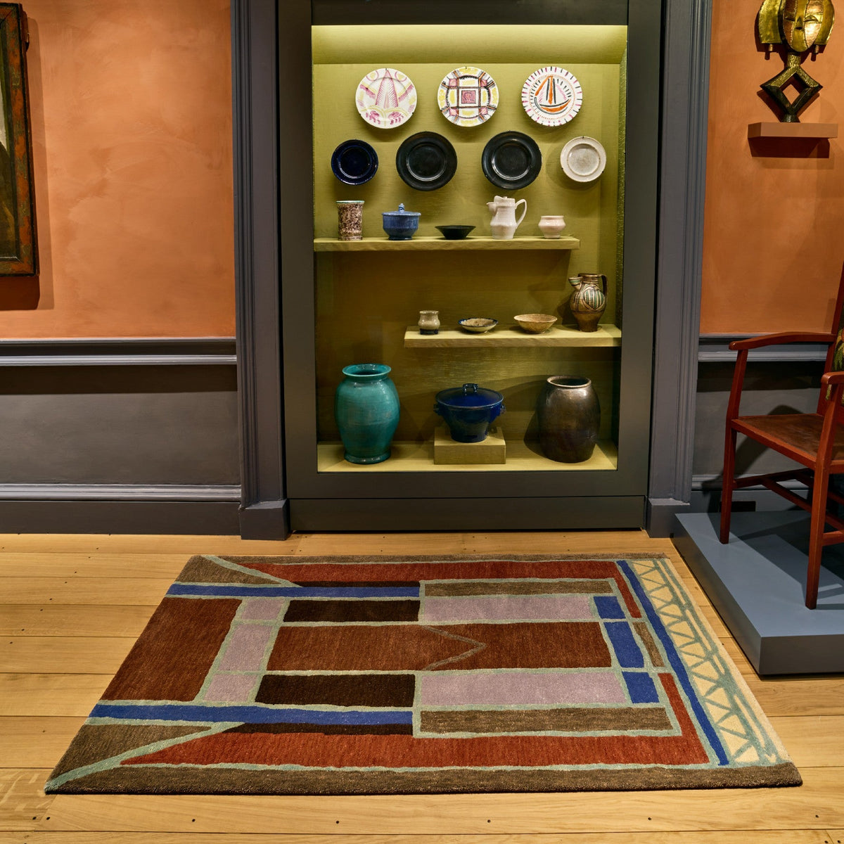 Omega Window Handtufted Wool Rug | 100 x 176cm