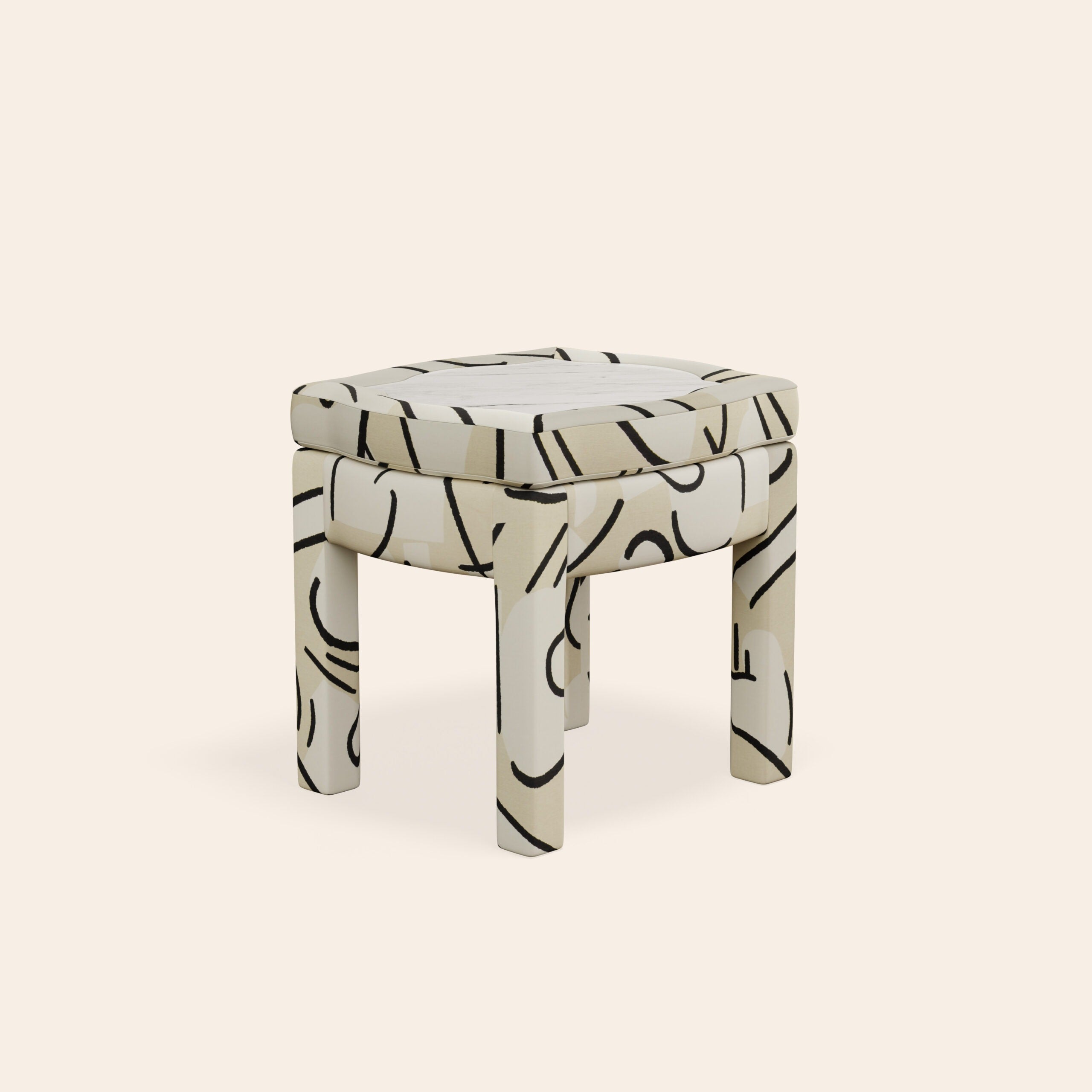 Piero Footstool, Coconut