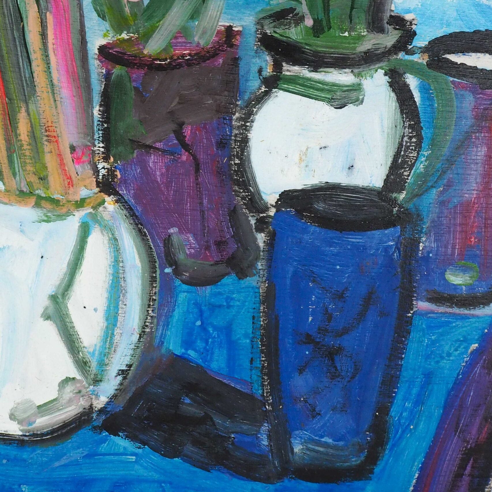 Oil on Board Still Life Painting