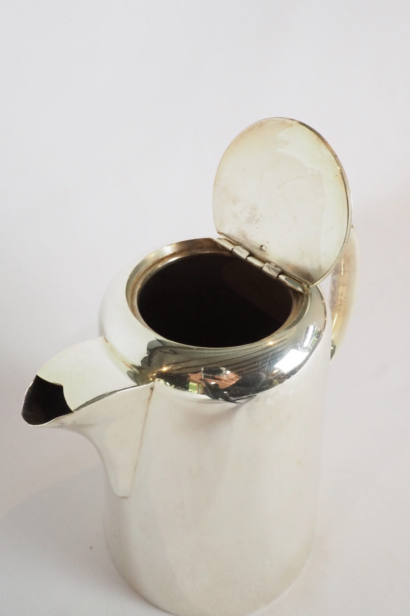 Vintage Silver Plate Large Coffee Pot