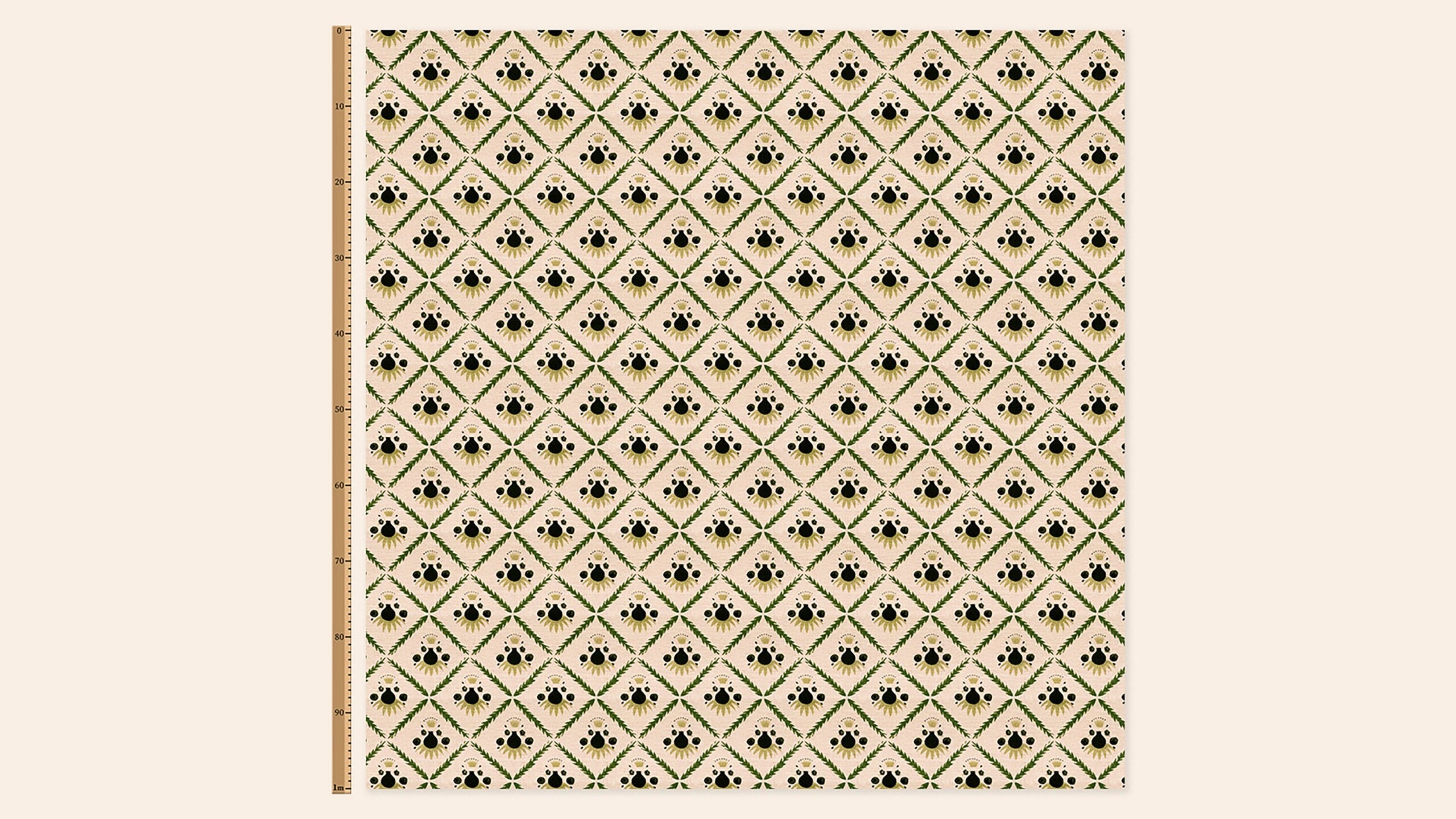 Pome Linen, Moss, Metre