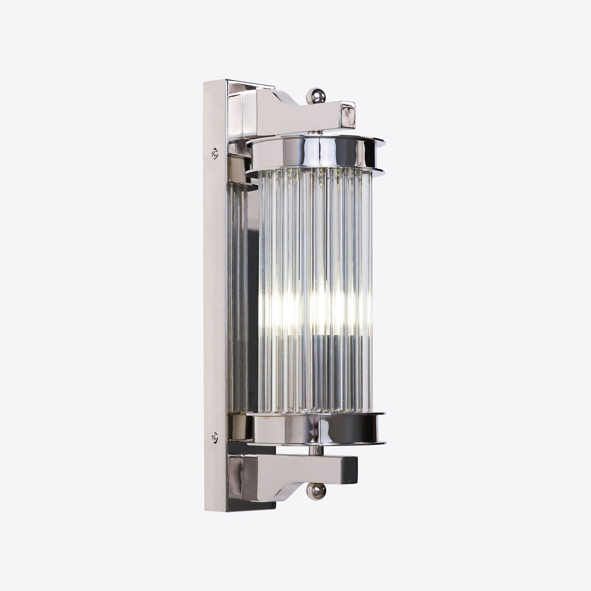 Small Nickel Elon Wall Light