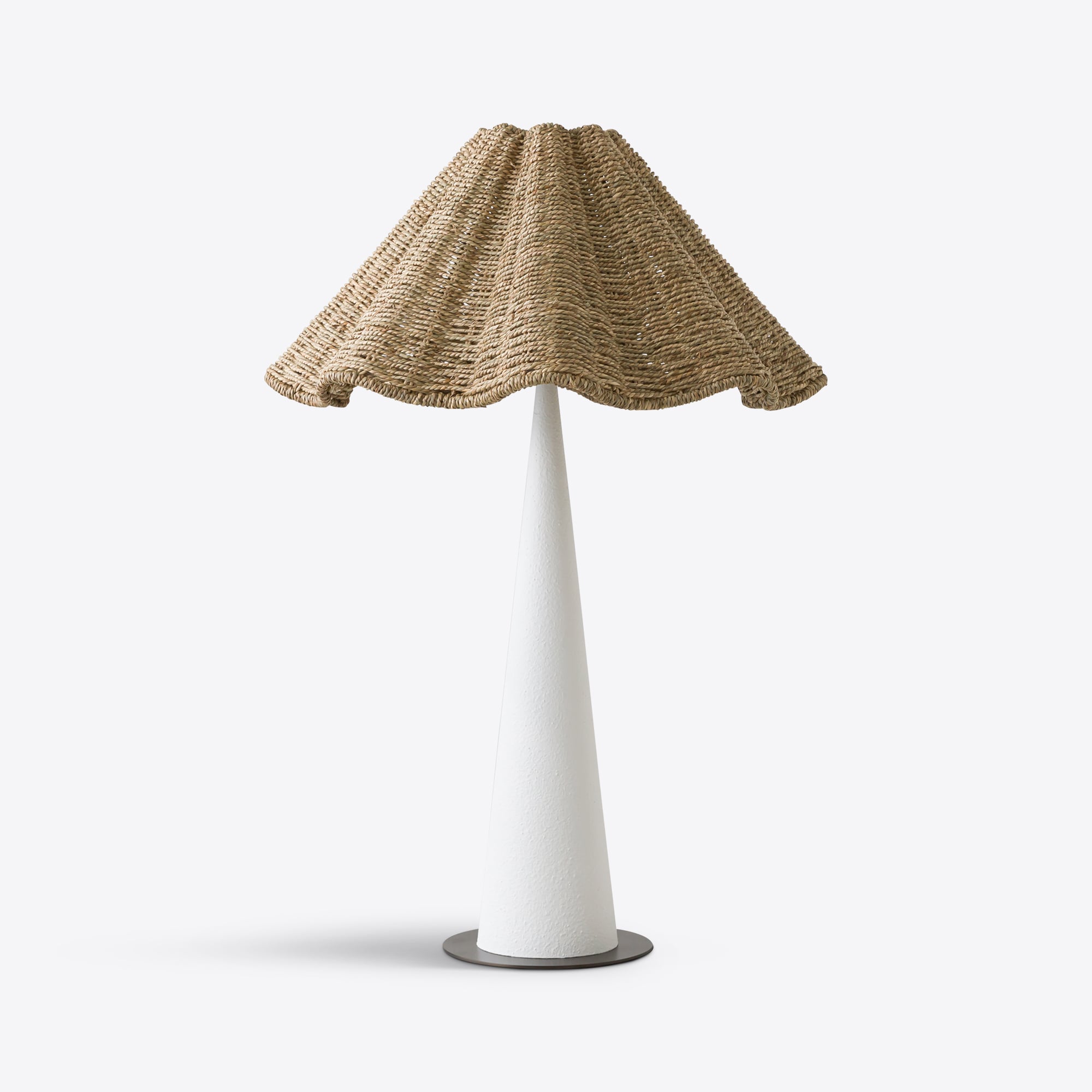 Gigi Table Lamp With Seagrass Shade