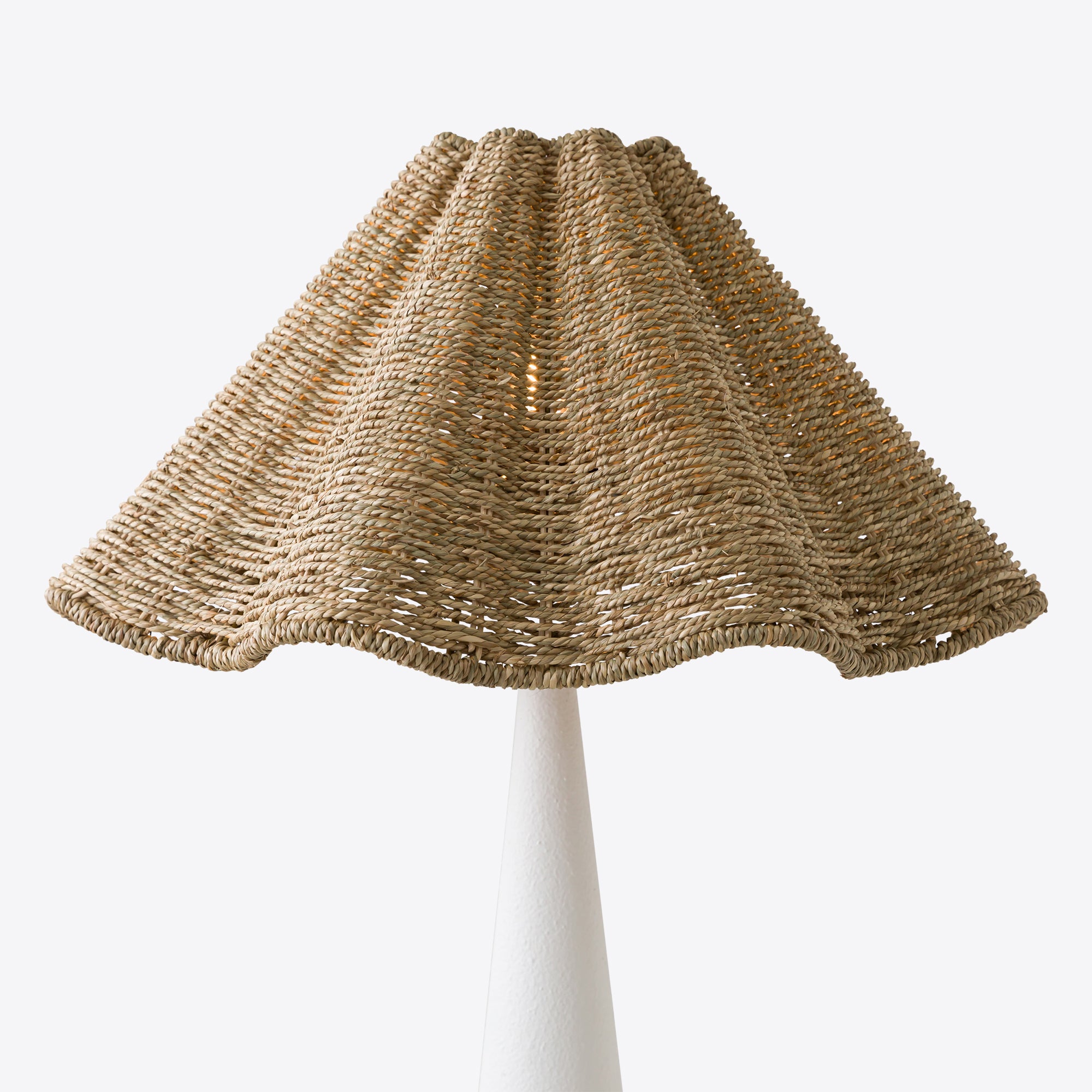 Gigi Table Lamp With Seagrass Shade