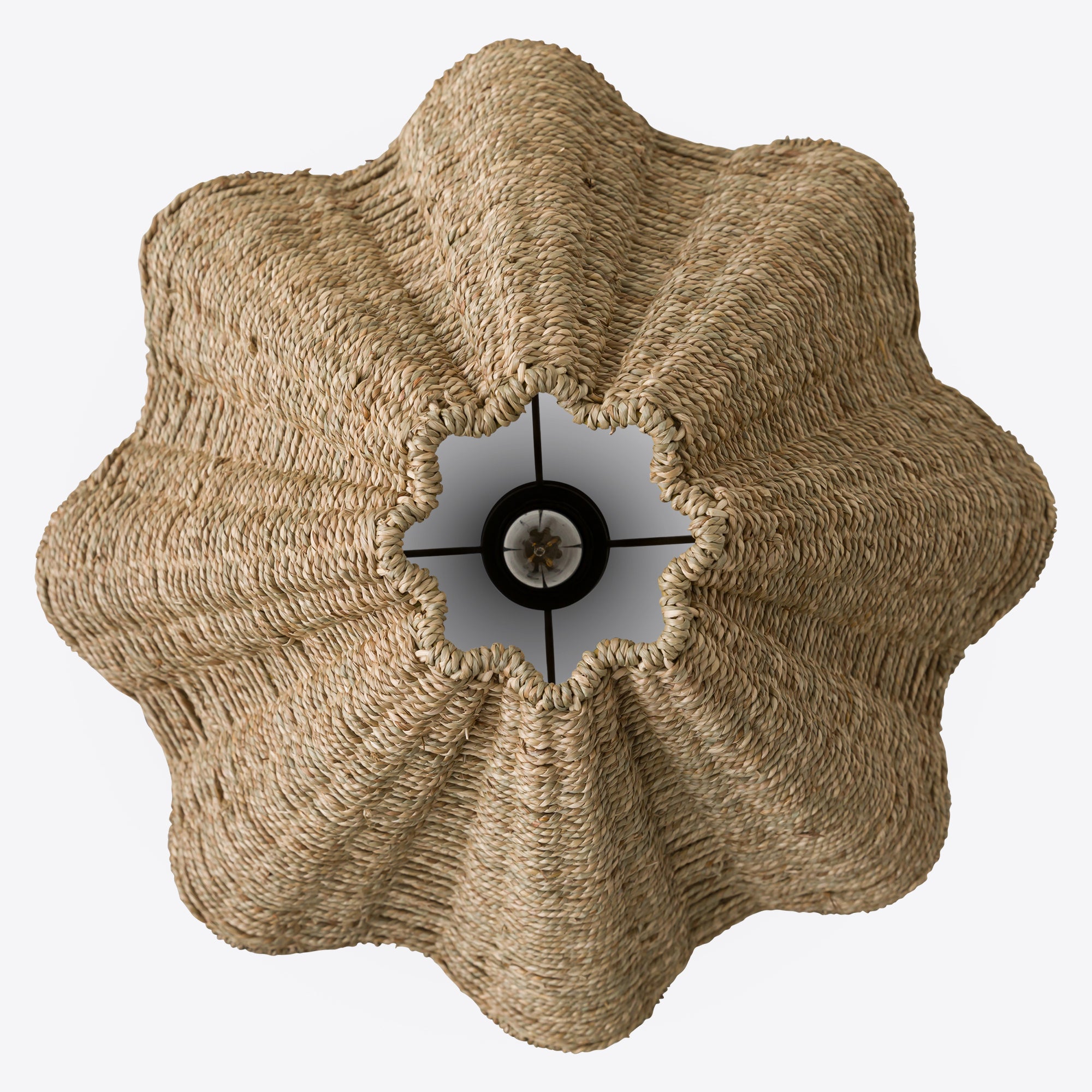 Gigi Table Lamp With Seagrass Shade