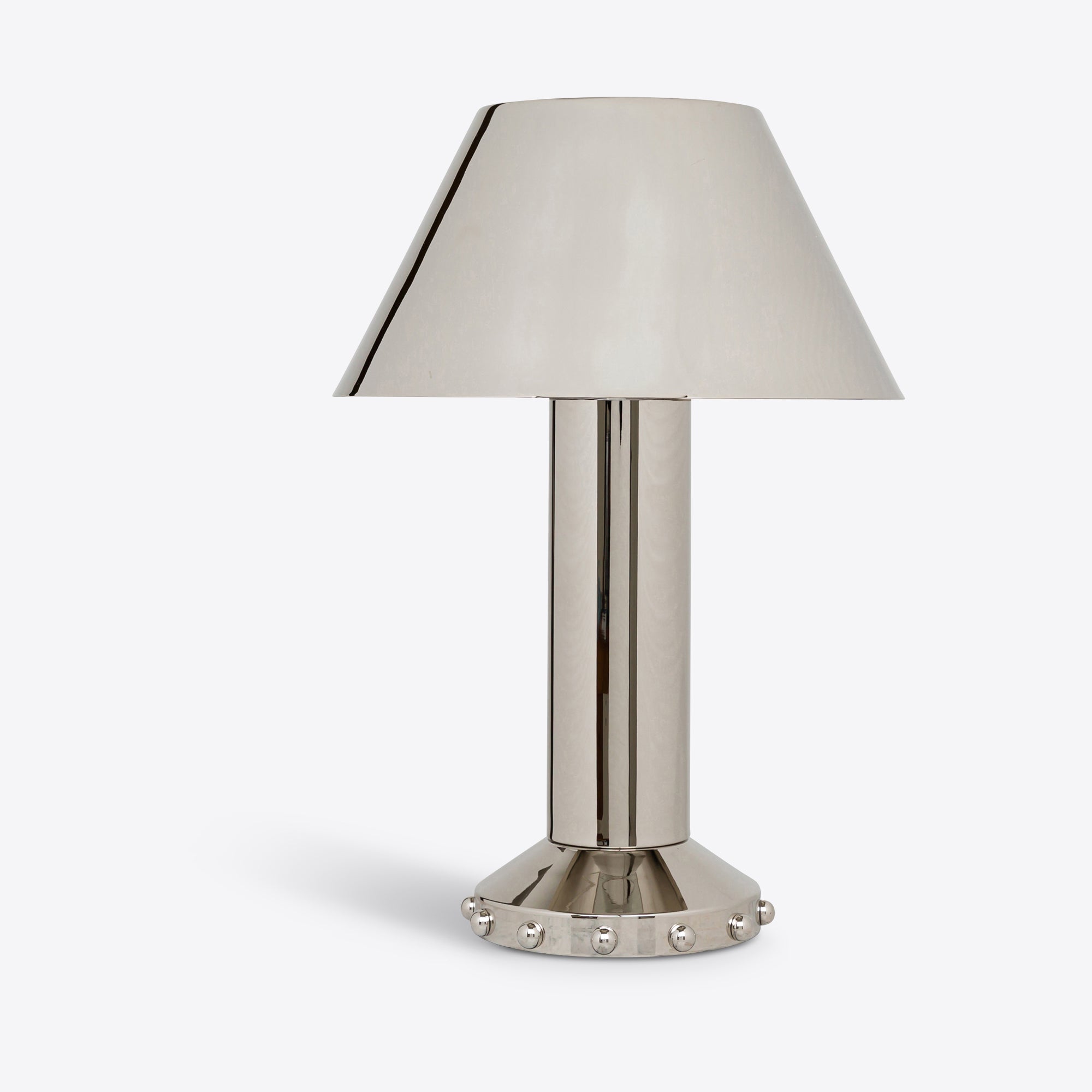 Structure Table Lamp B - Shiny Nickel