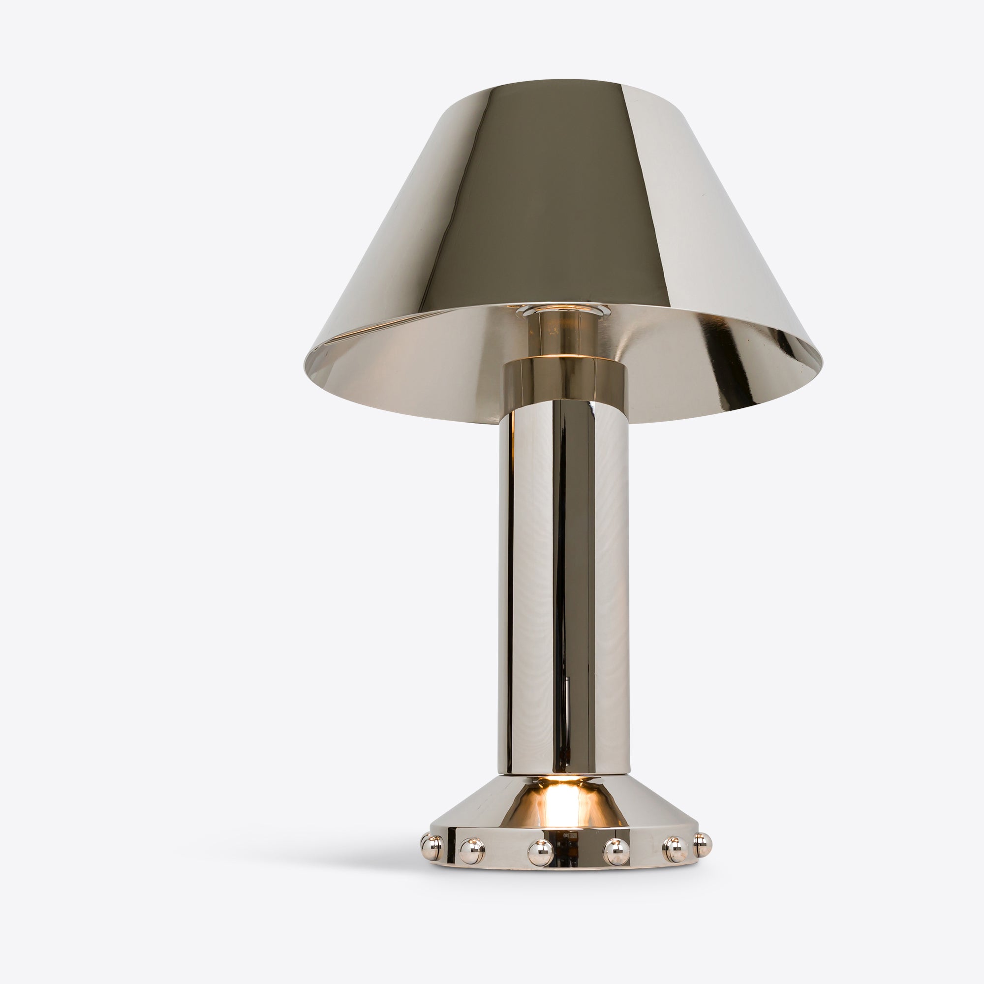 Structure Table Lamp B - Shiny Nickel
