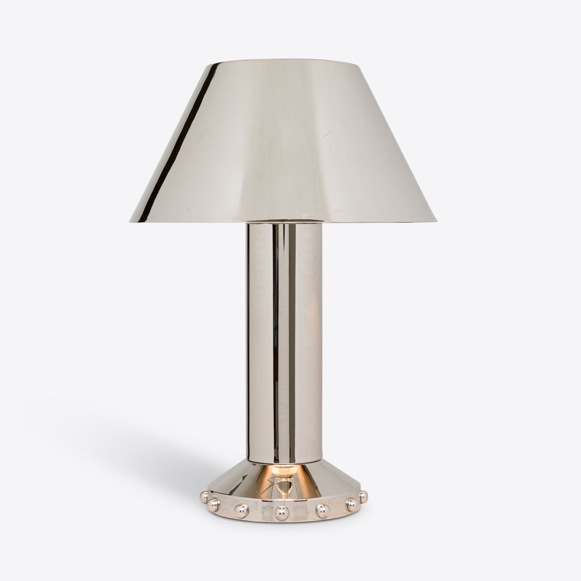Structure Table Lamp B - Shiny Nickel