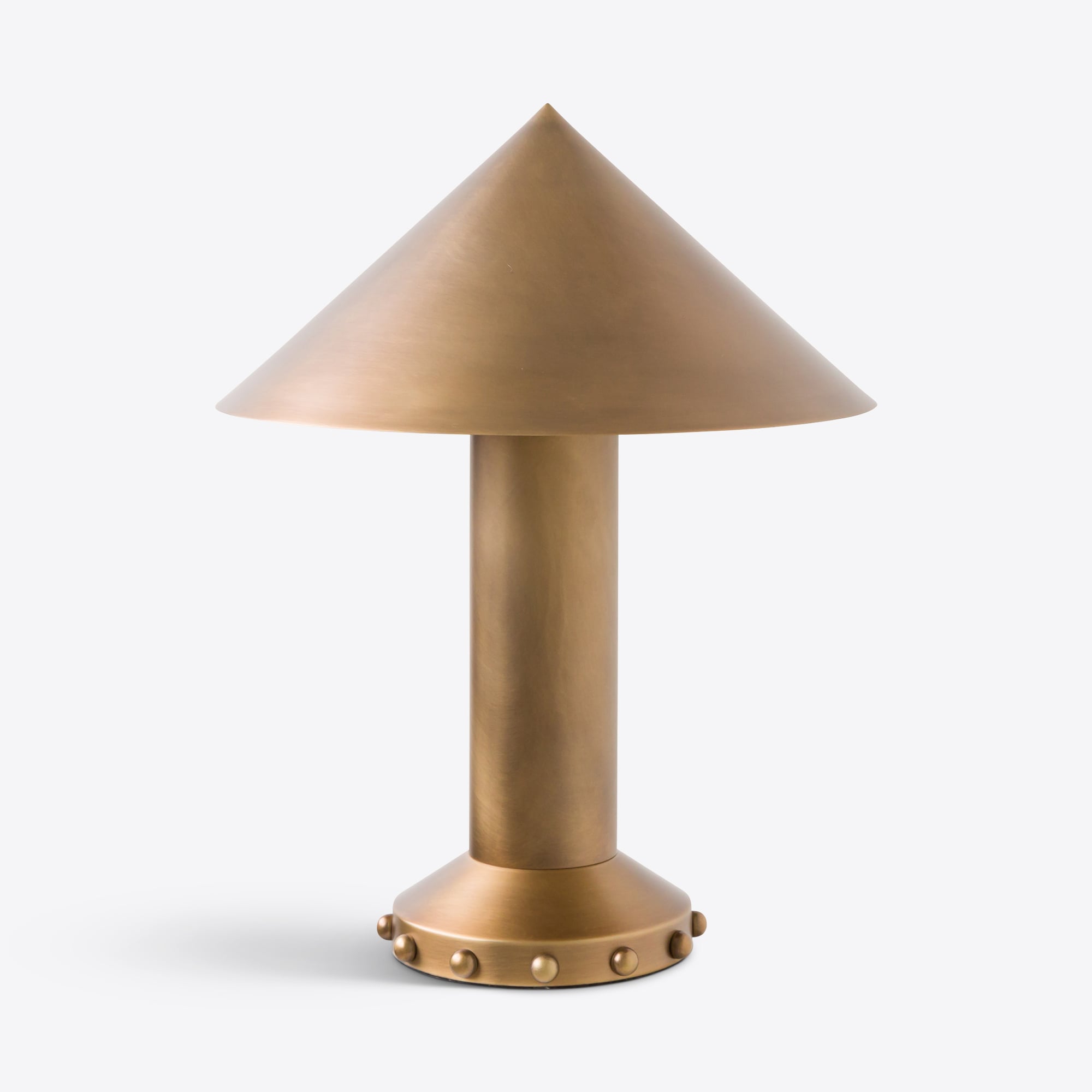 Structure Table Lamp A - Aged Brass