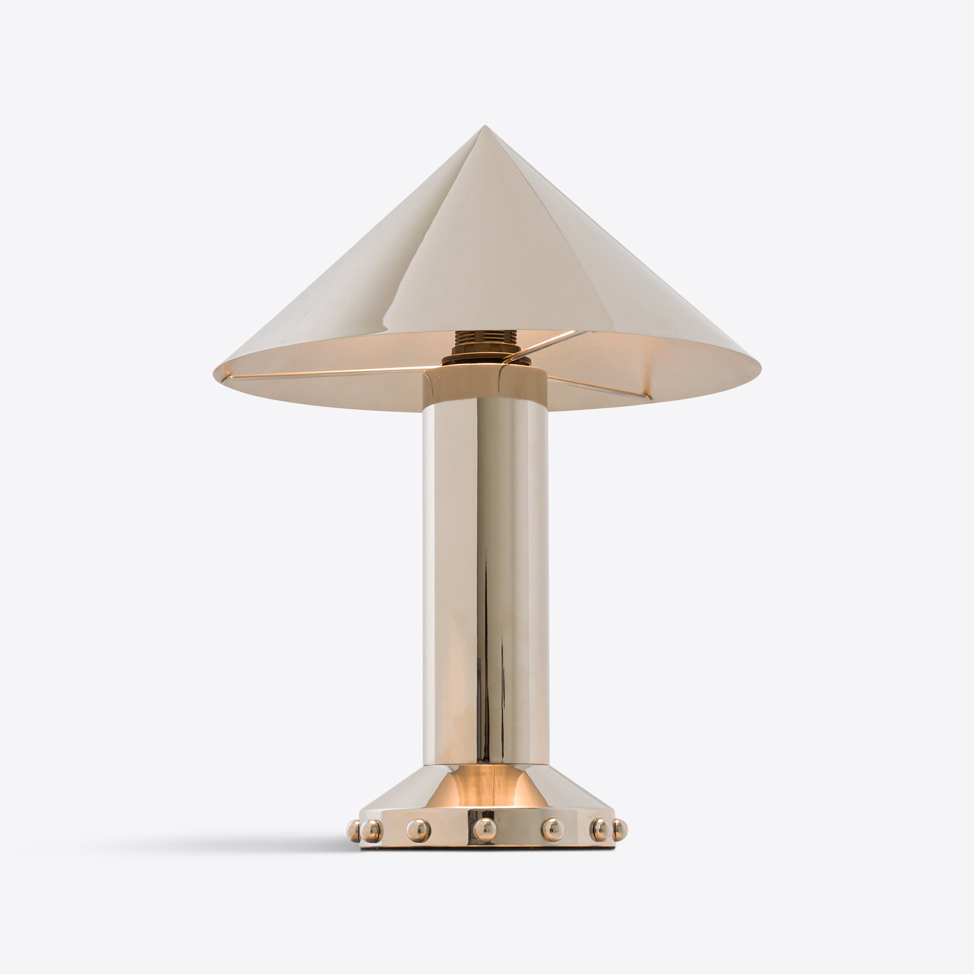Structure Table Lamp A - Shiny Nickel