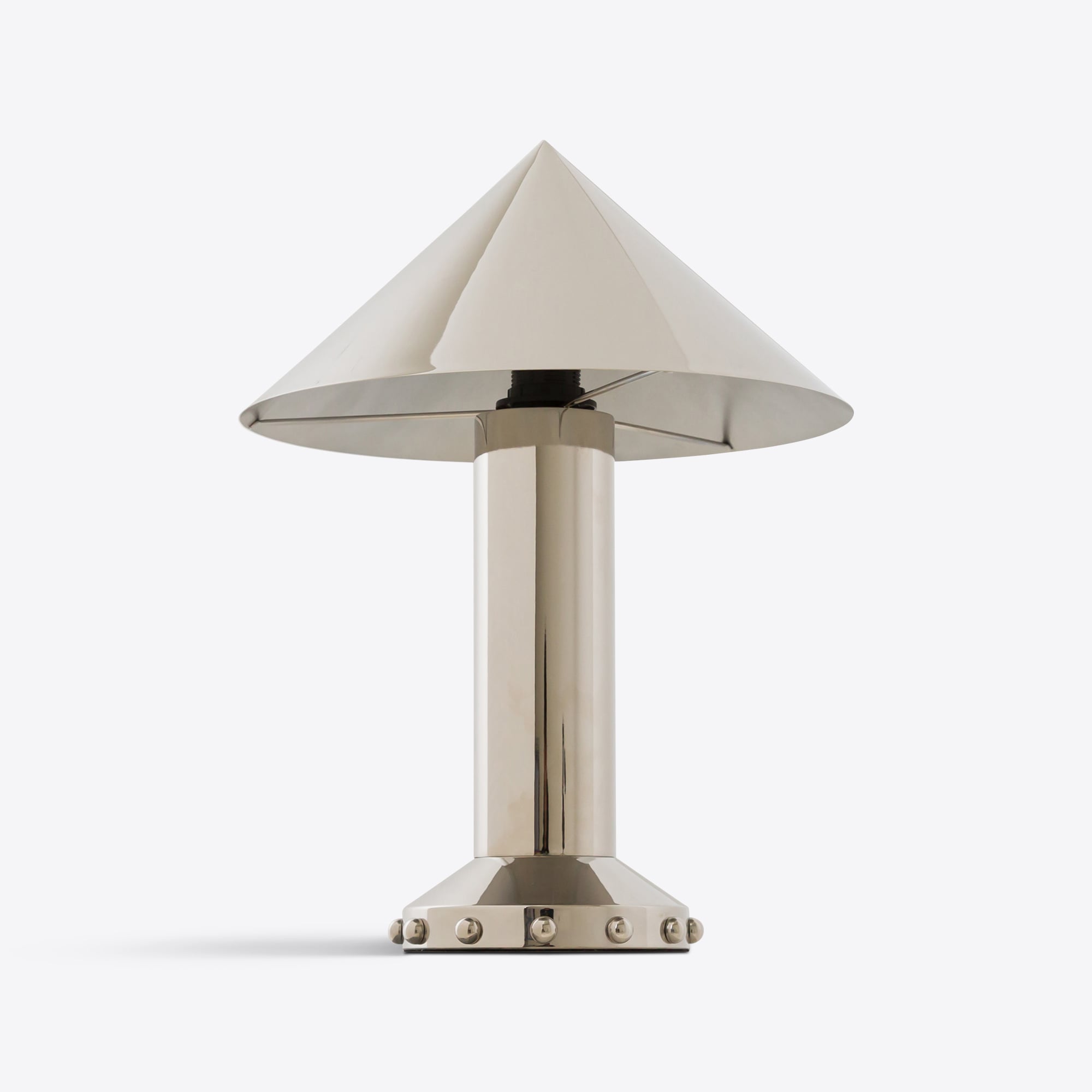 Structure Table Lamp A - Shiny Nickel