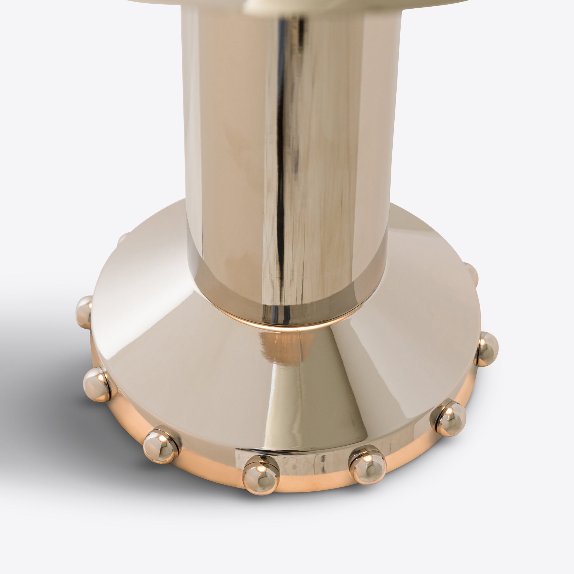 Structure Table Lamp A - Shiny Nickel