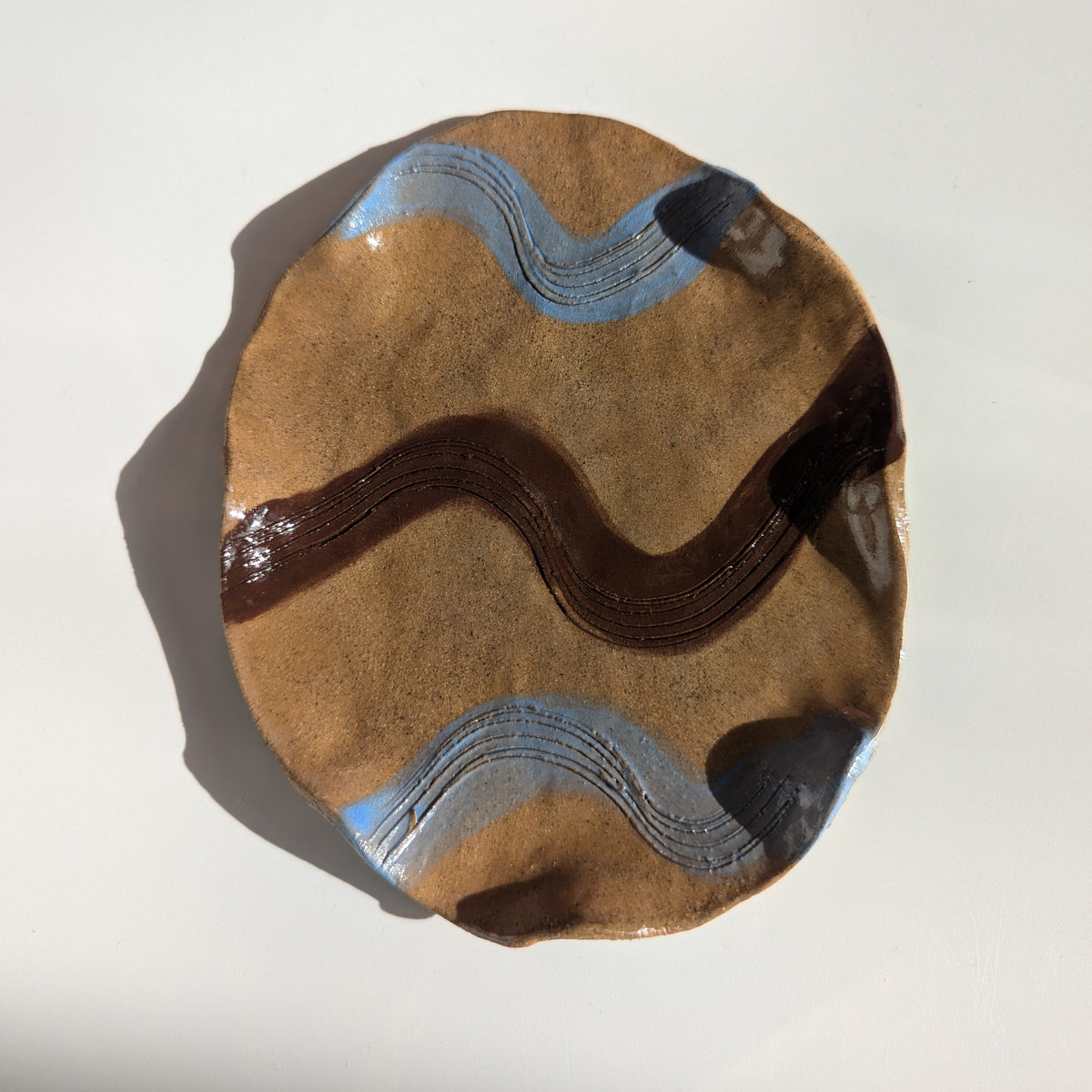 Checked Wavy Spoon Rest