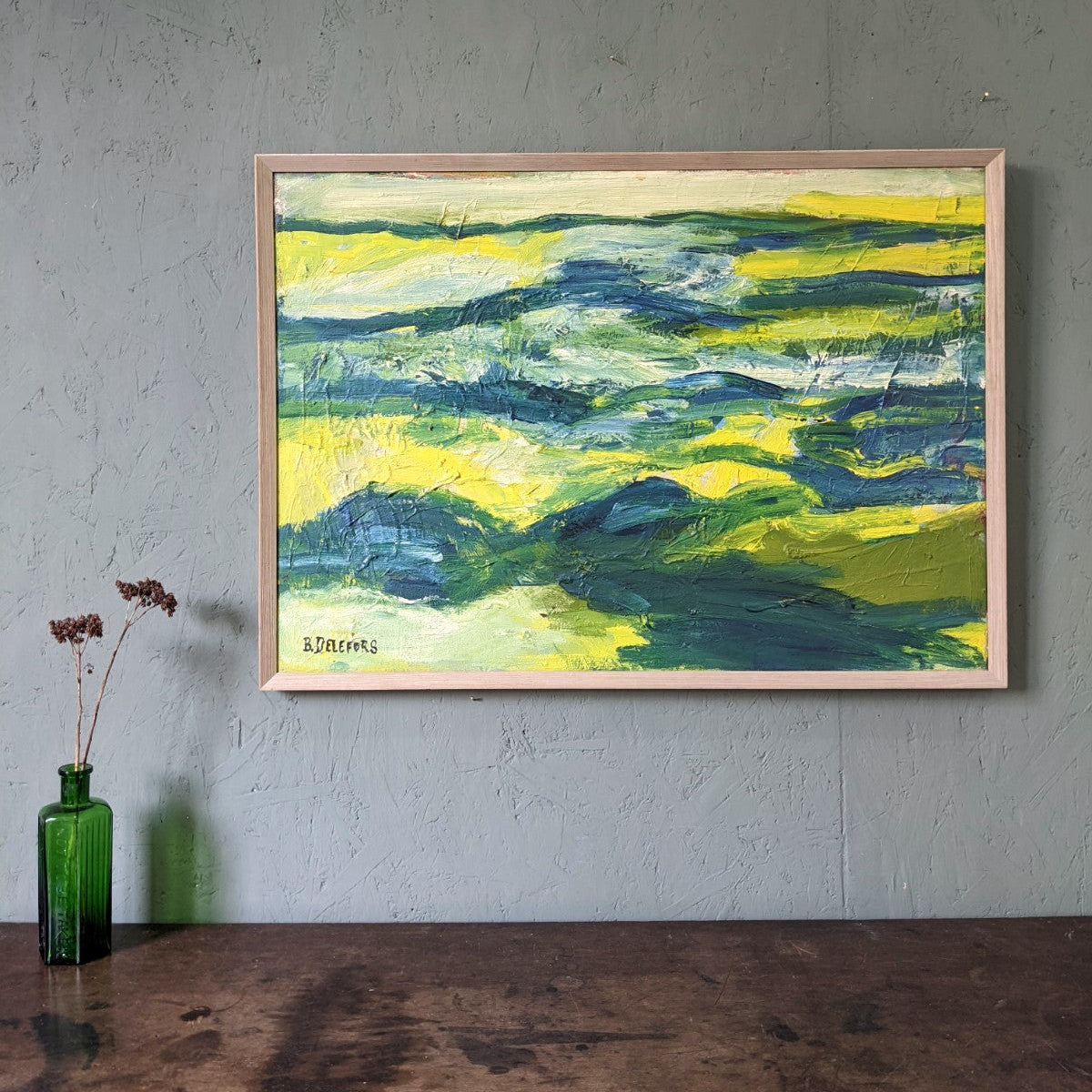 Waves Oil Painting