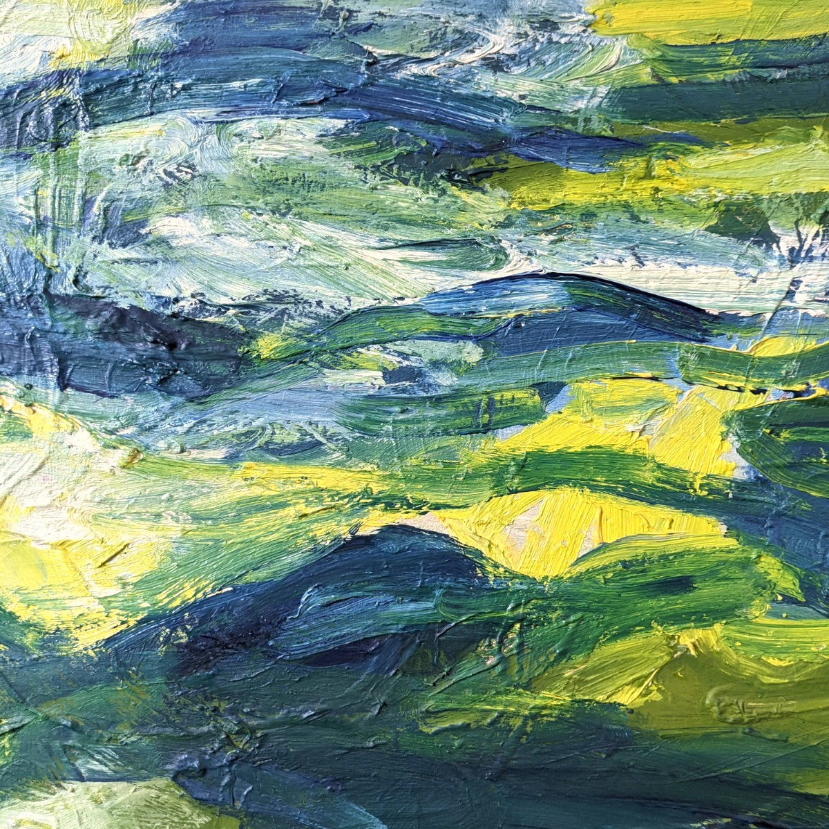 Waves Oil Painting