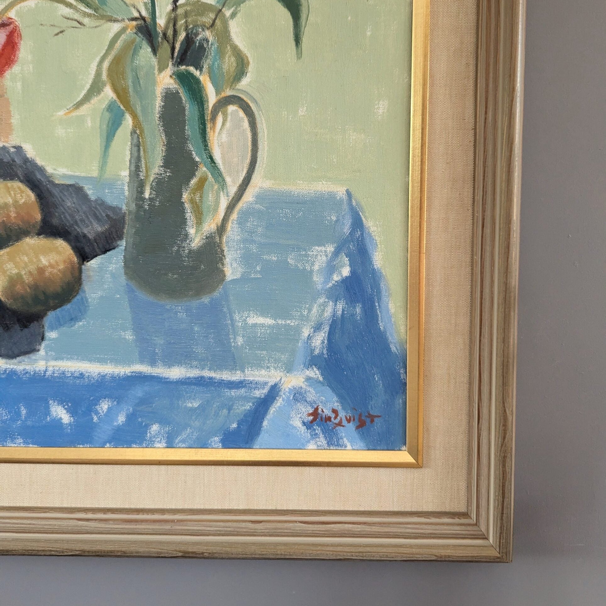 Tulips in a Jug Oil Painting