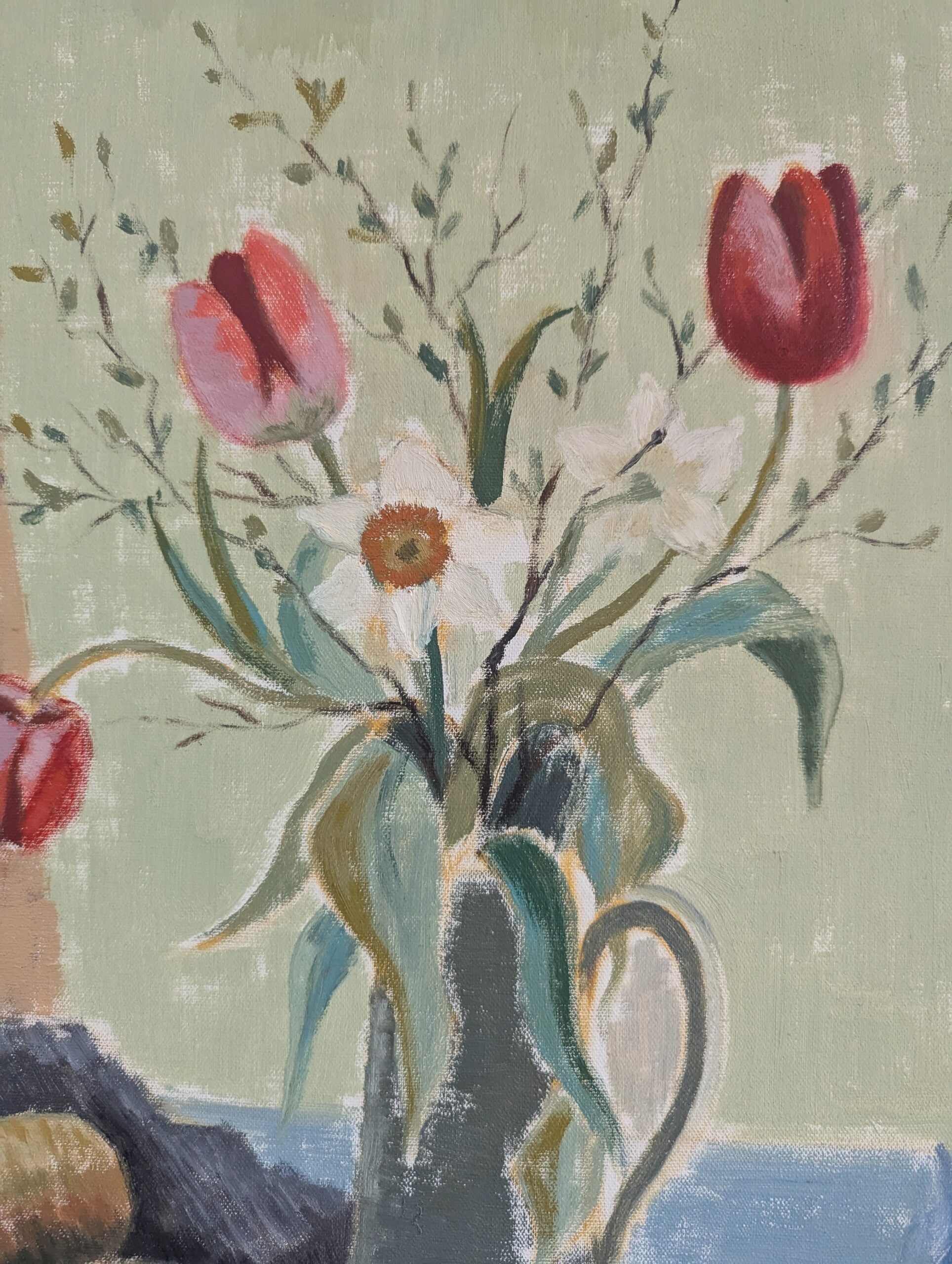 Tulips in a Jug