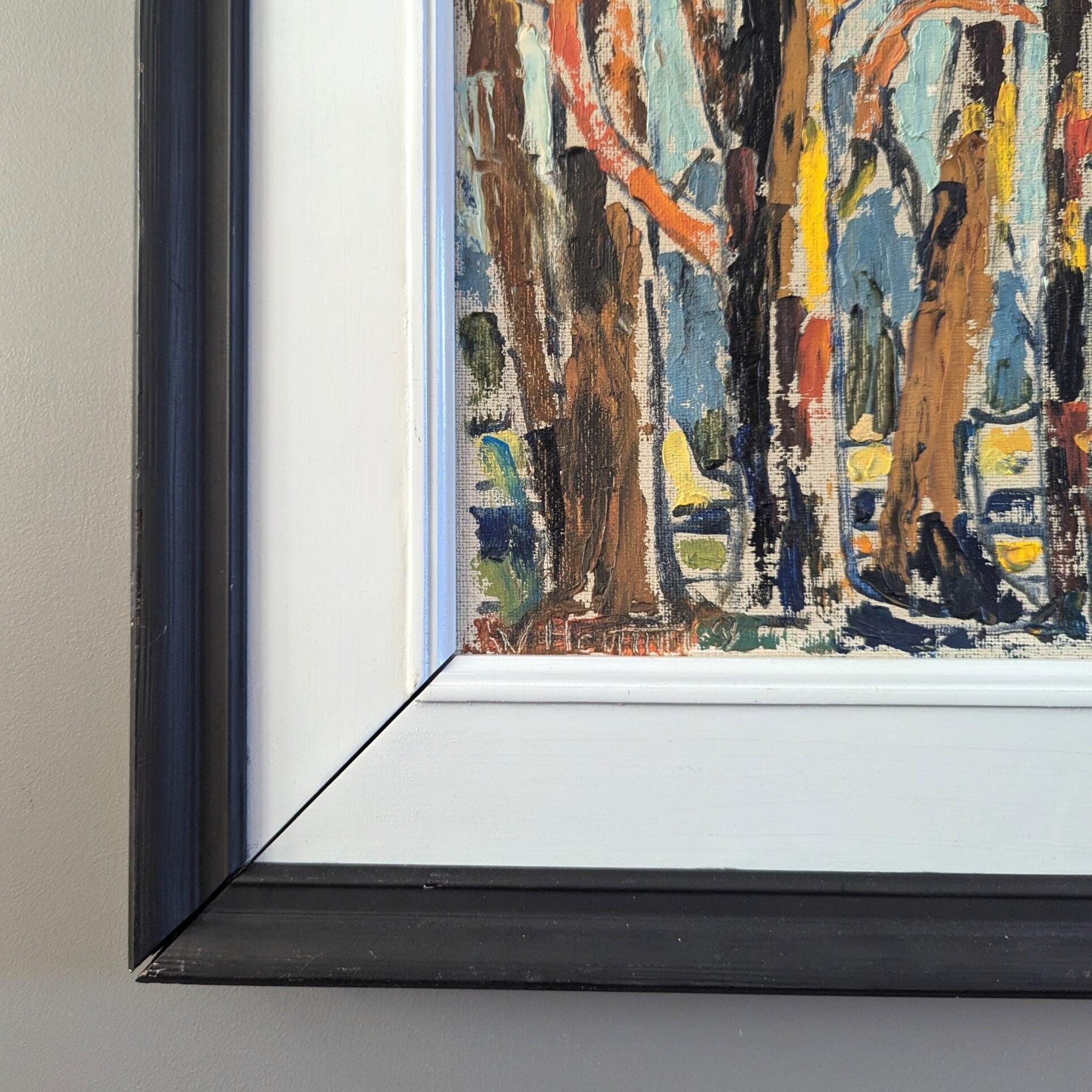 Woodland Colour Oil Painting