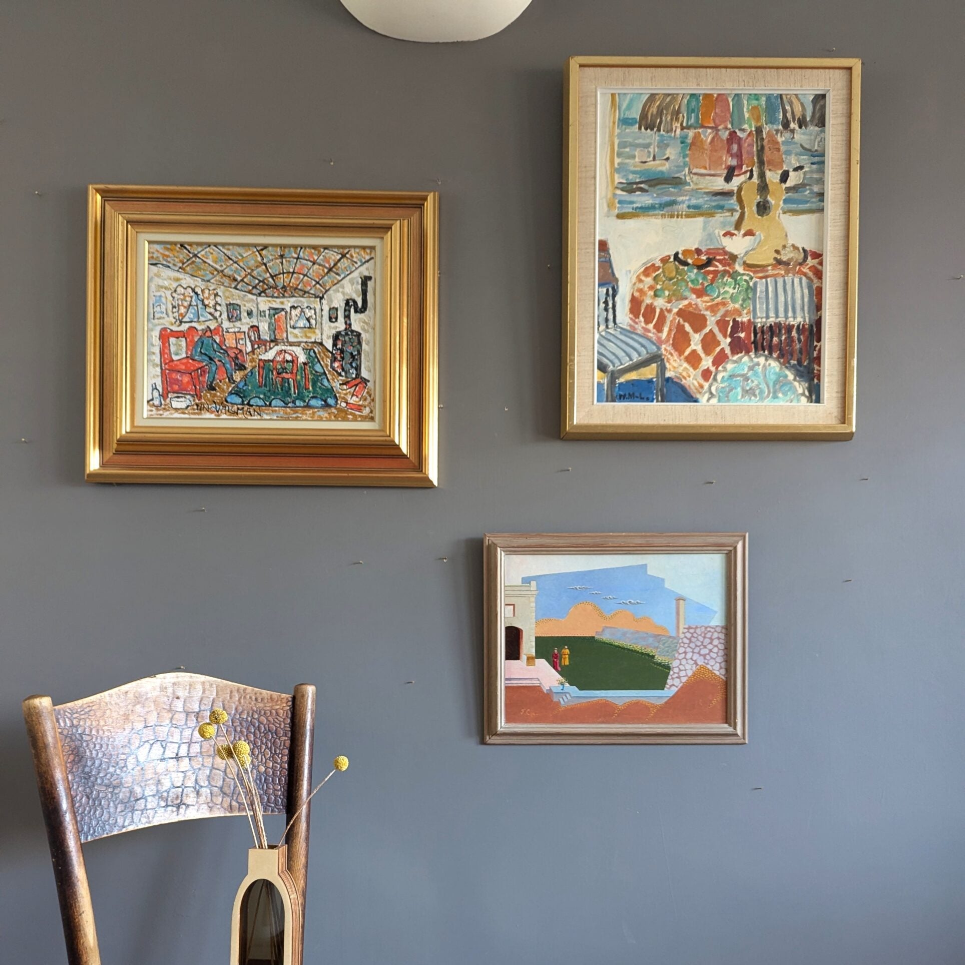 'Interior with Painting' Oil Painting