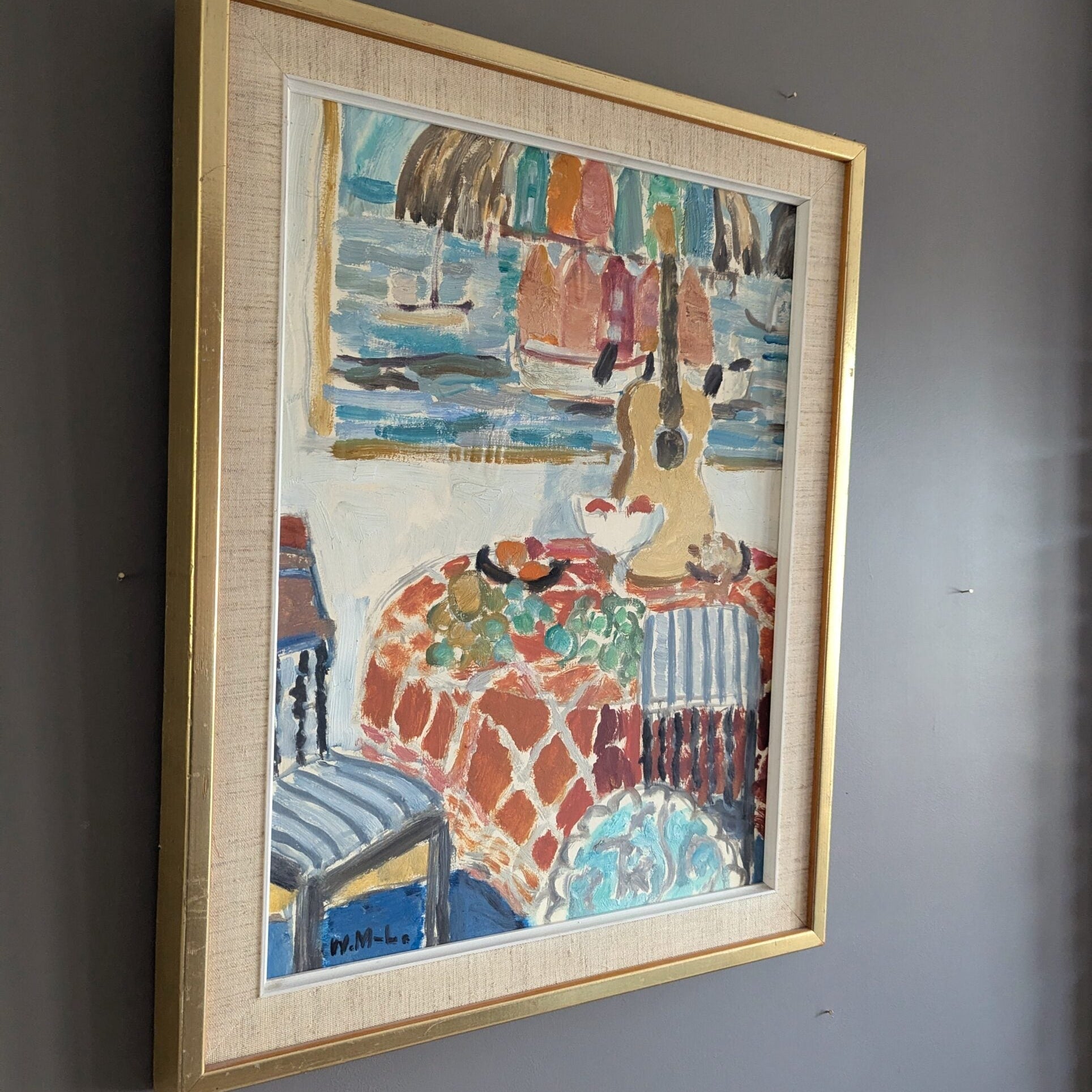 'Interior with Painting' Oil Painting