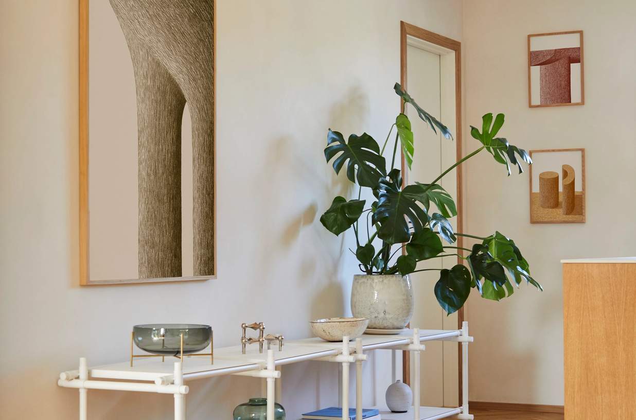 Piliers 03 Print by Guillaume Delvigne