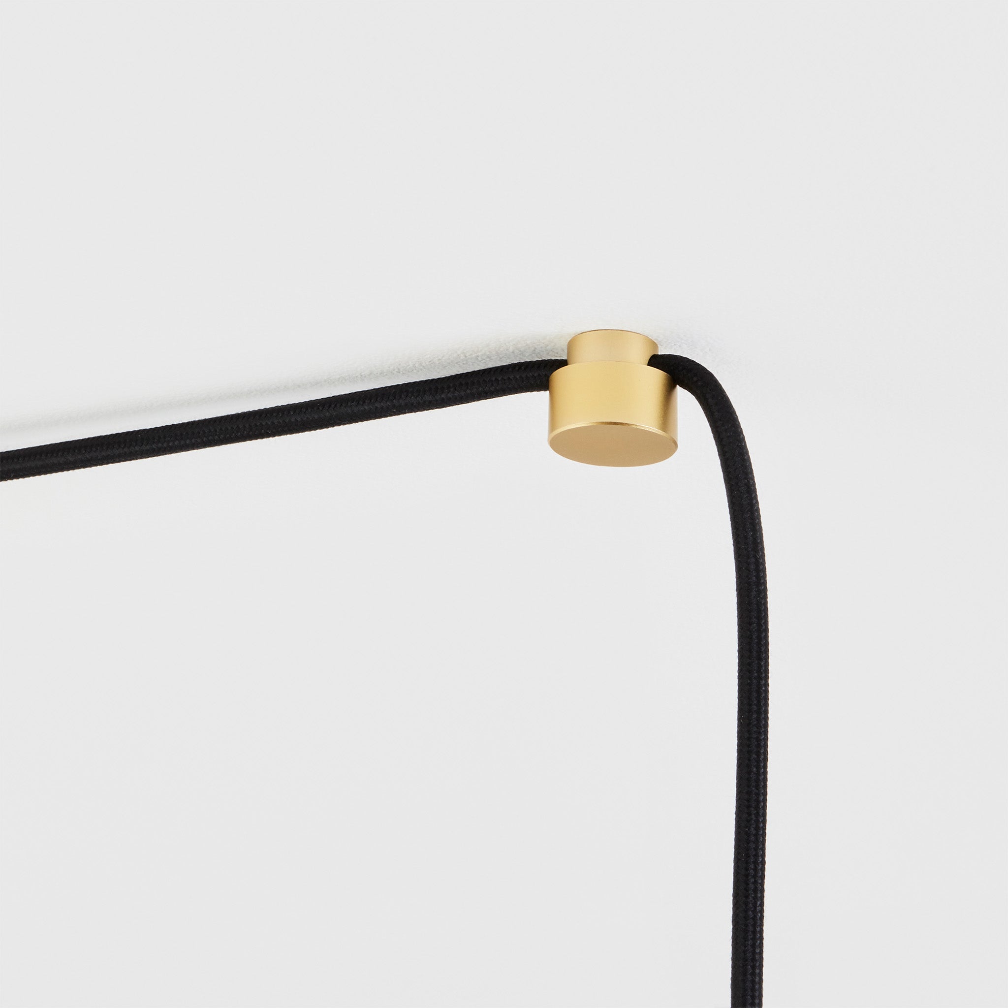 Oval Dim-to-Warm Plug-In Pendant in Brass