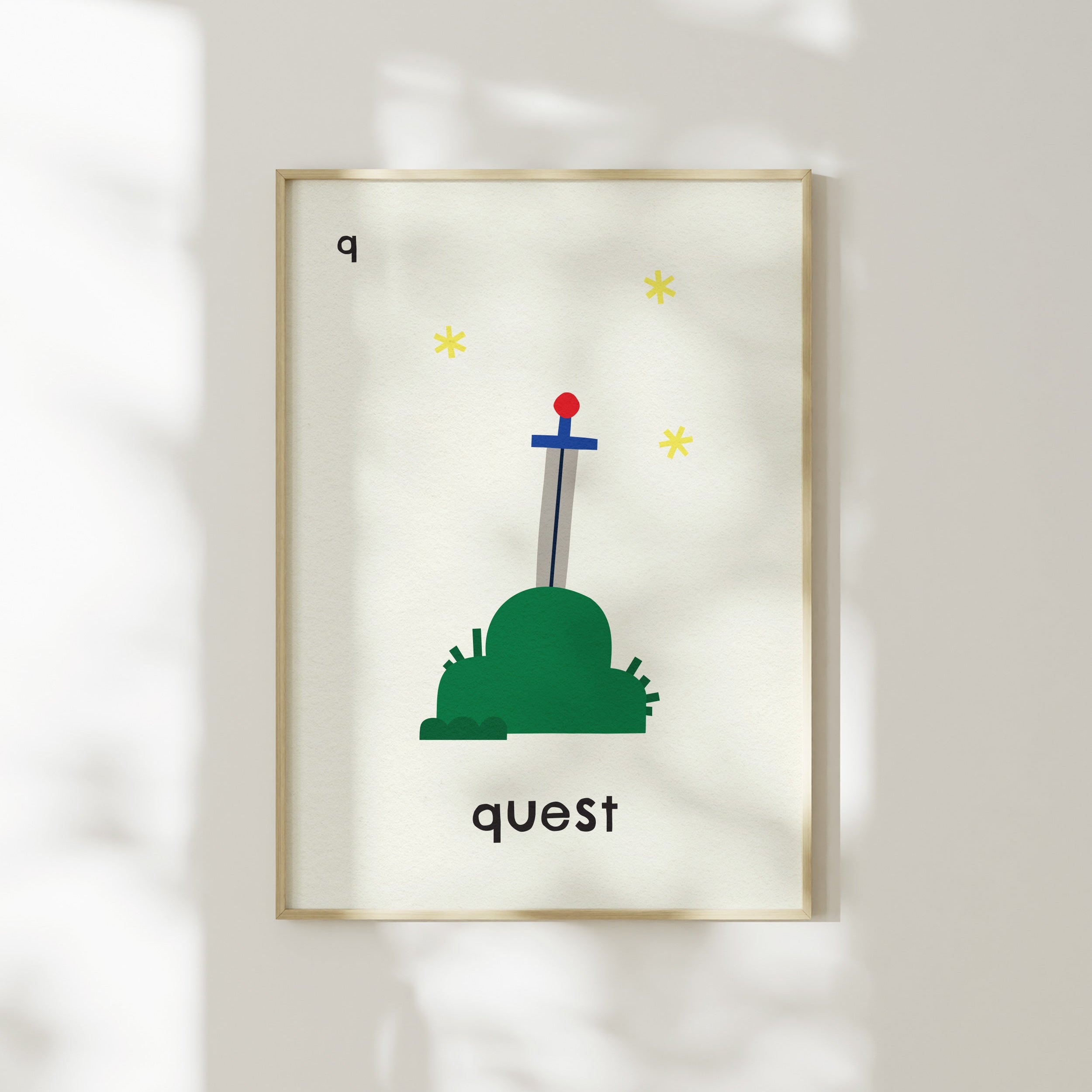 Q for Quest | Giclée Fine Art Print