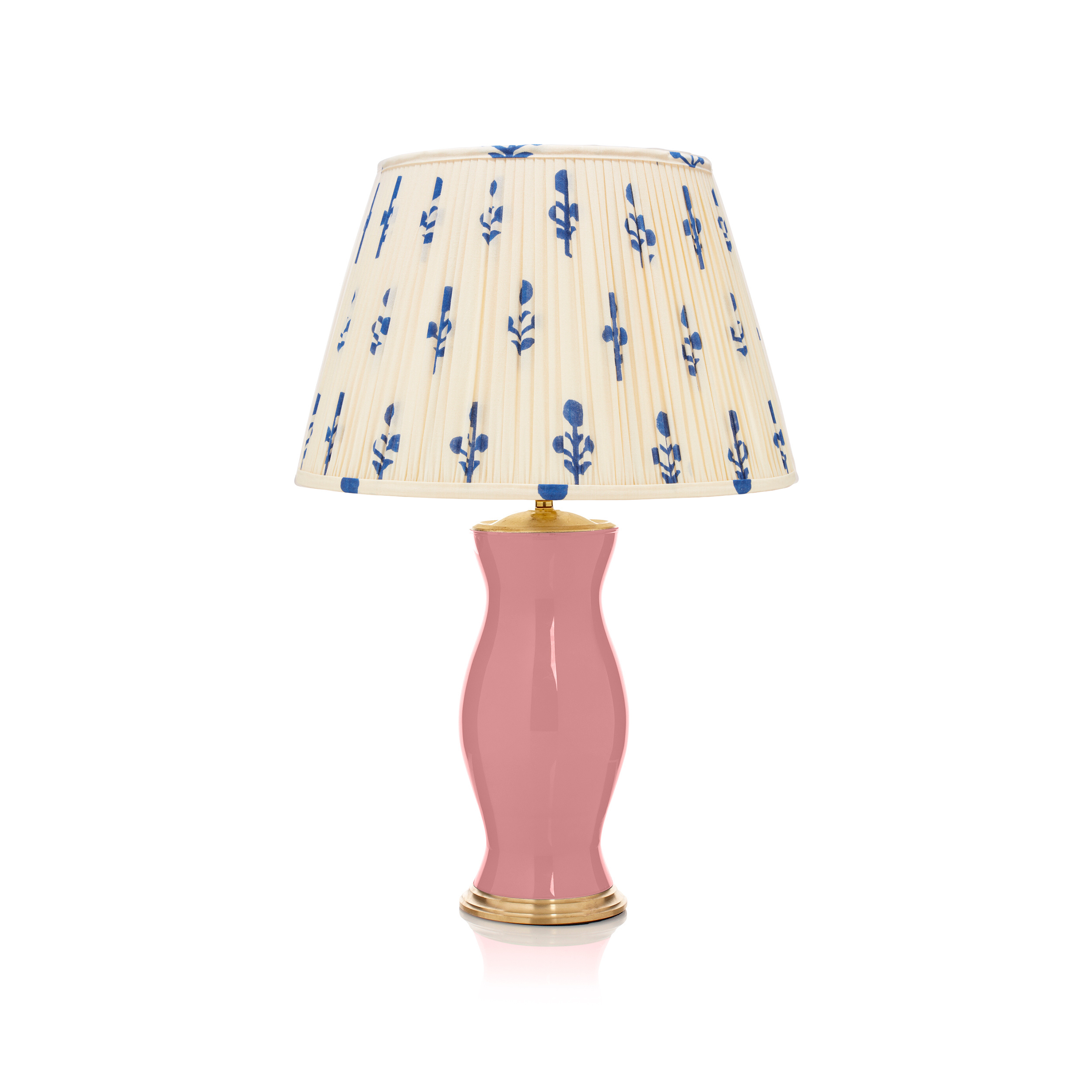 THE BLUE ROSE LAMPSHADE