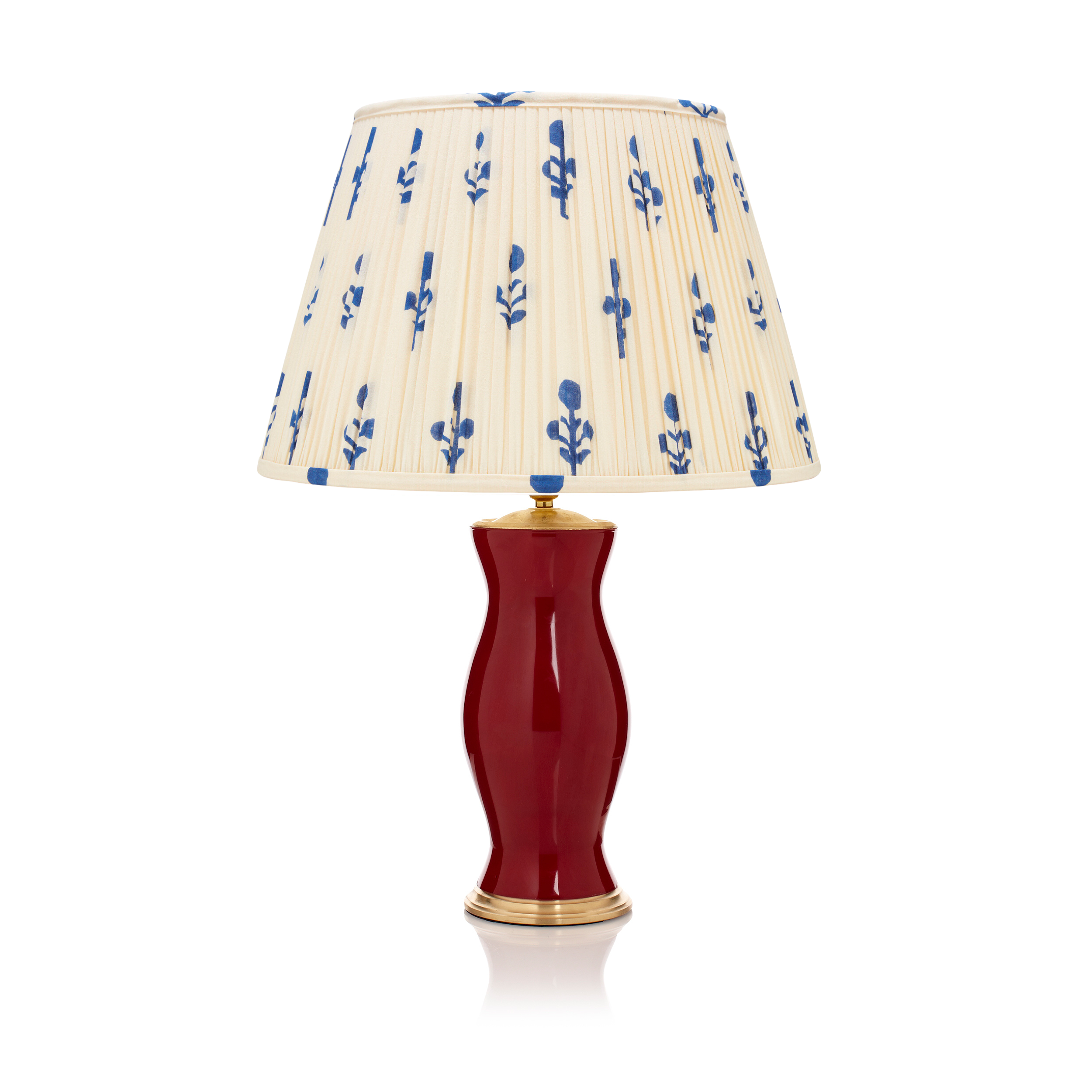 THE BLUE ROSE LAMPSHADE