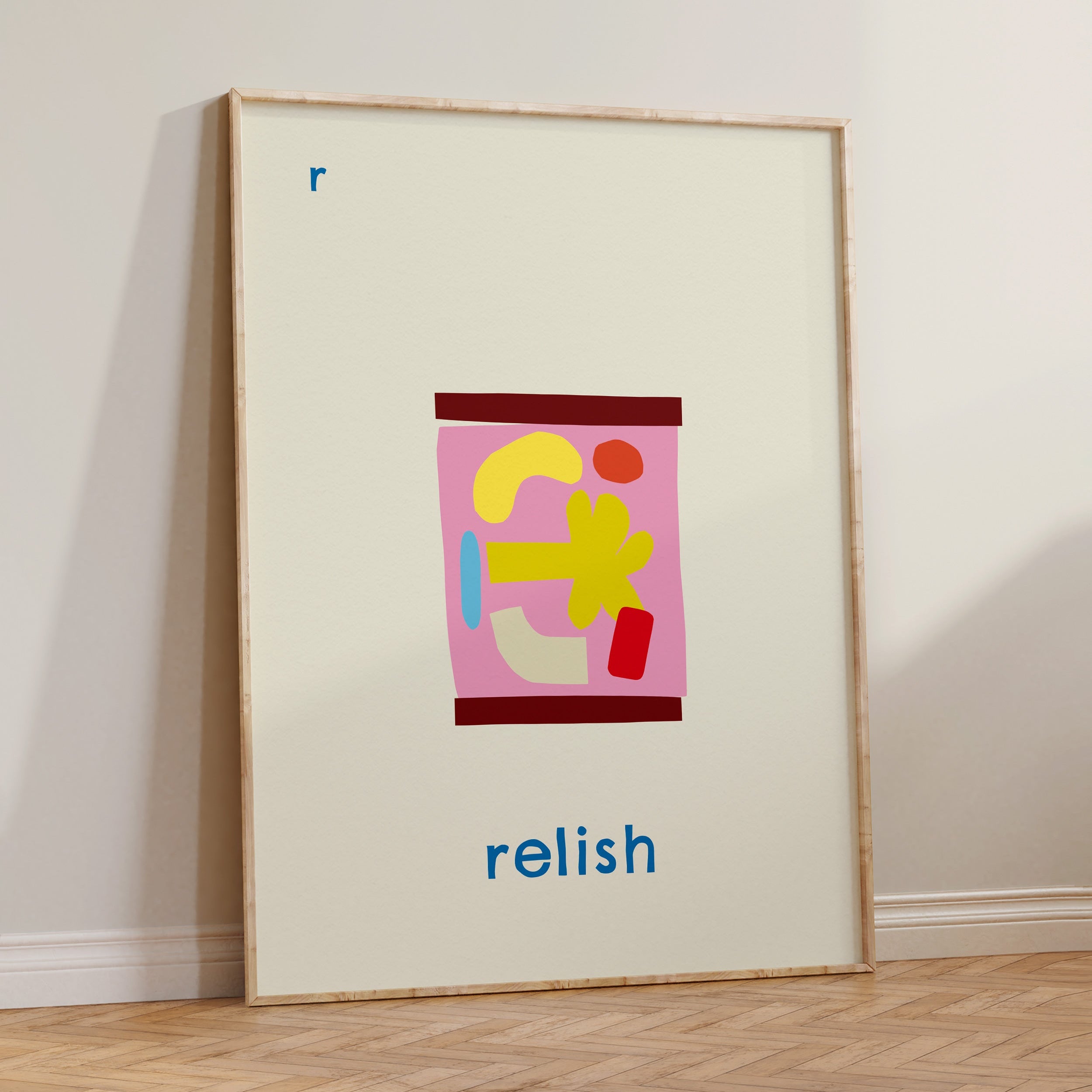 R for Relish | Giclée Fine Art Print