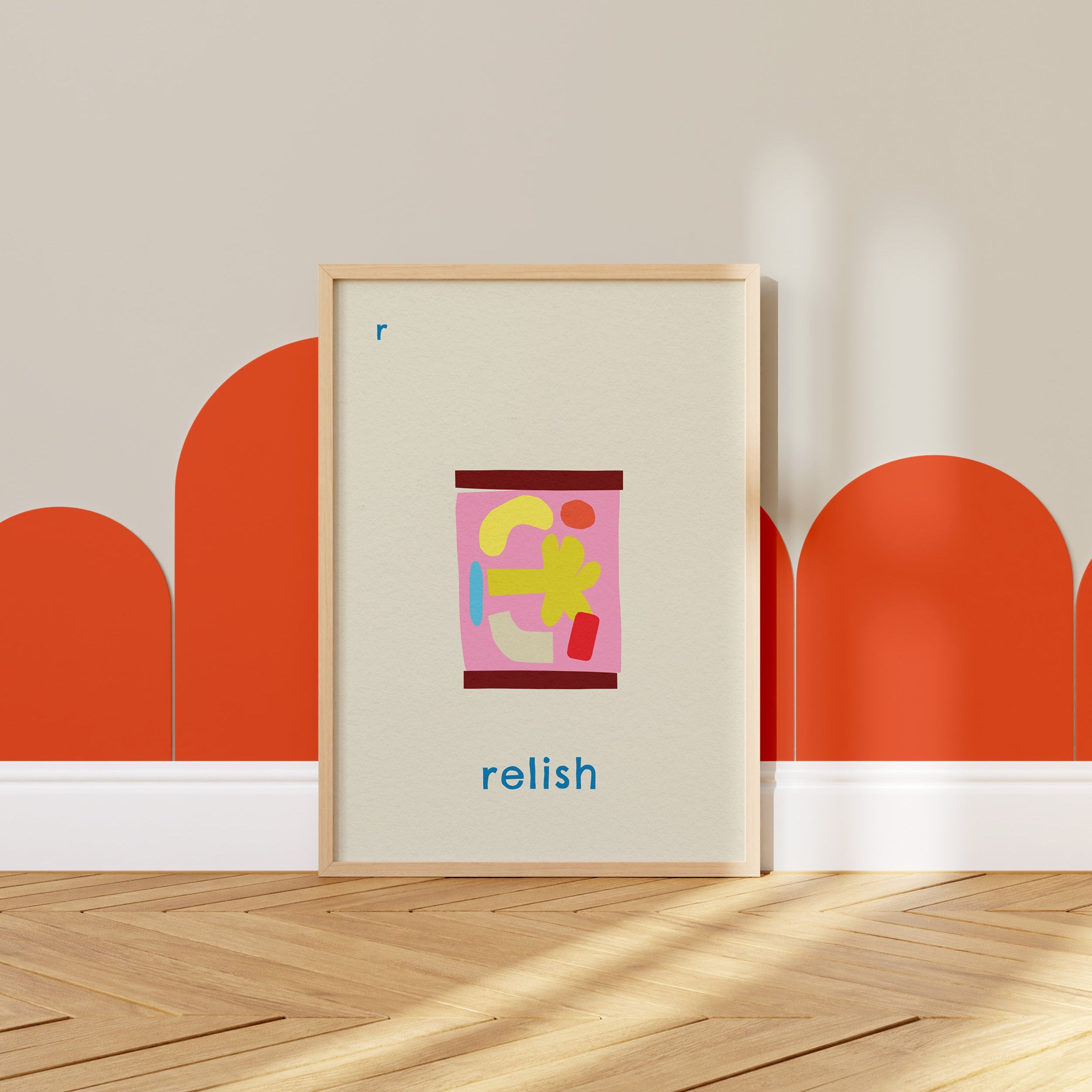 R for Relish | Giclée Fine Art Print