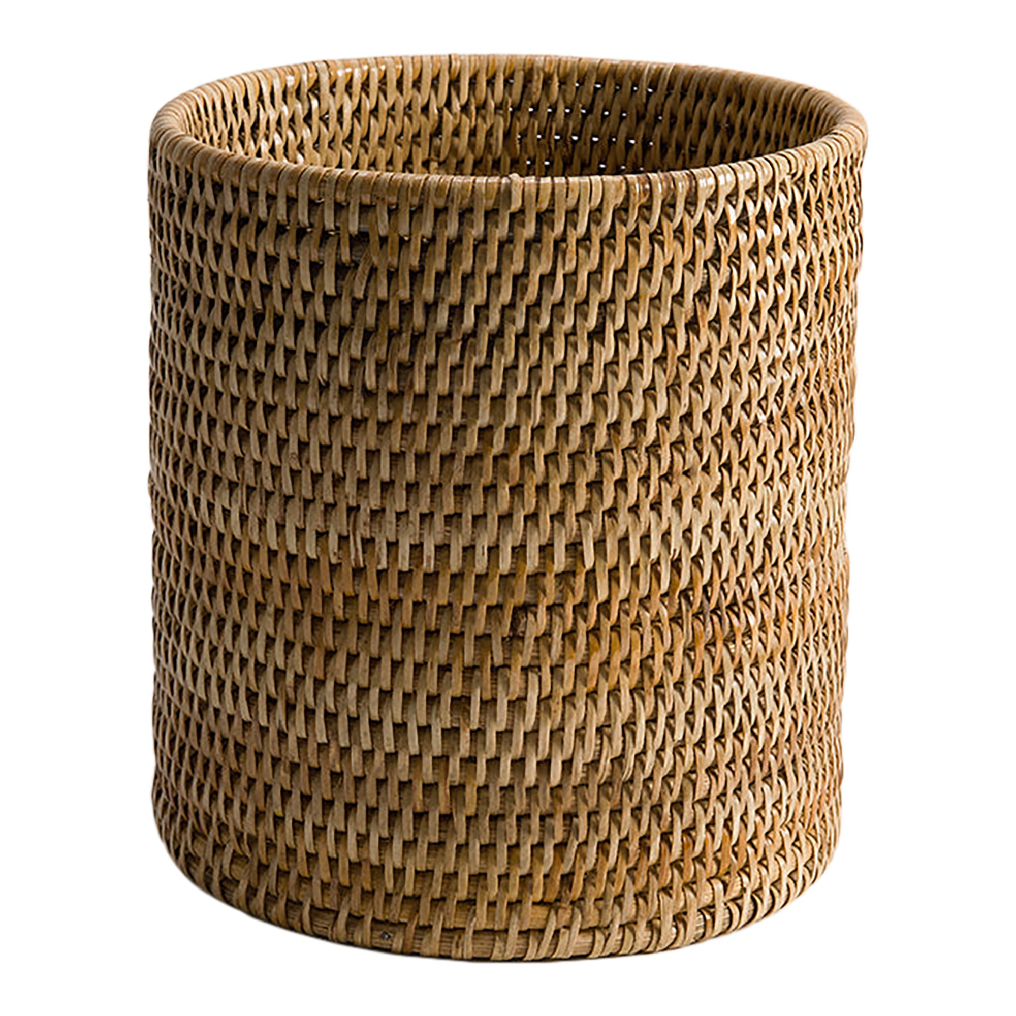 Rangoon Rattan Waste Paper Basket