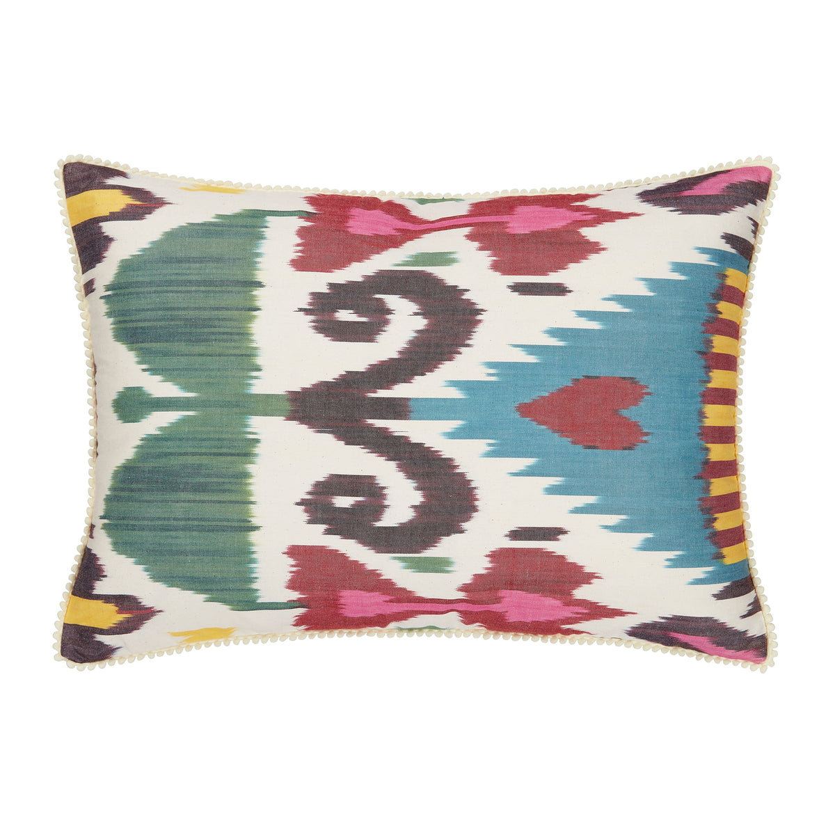 COLOURFUL RECTANGULAR CUSHION