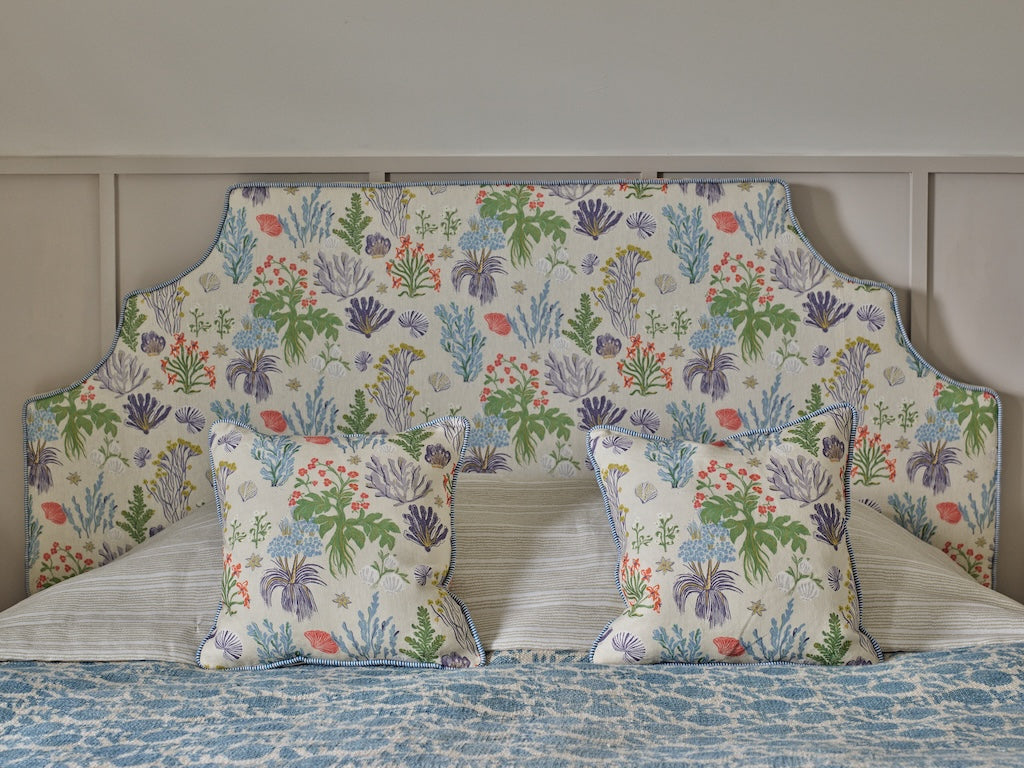 Aster and Cockle Fabric - Sand