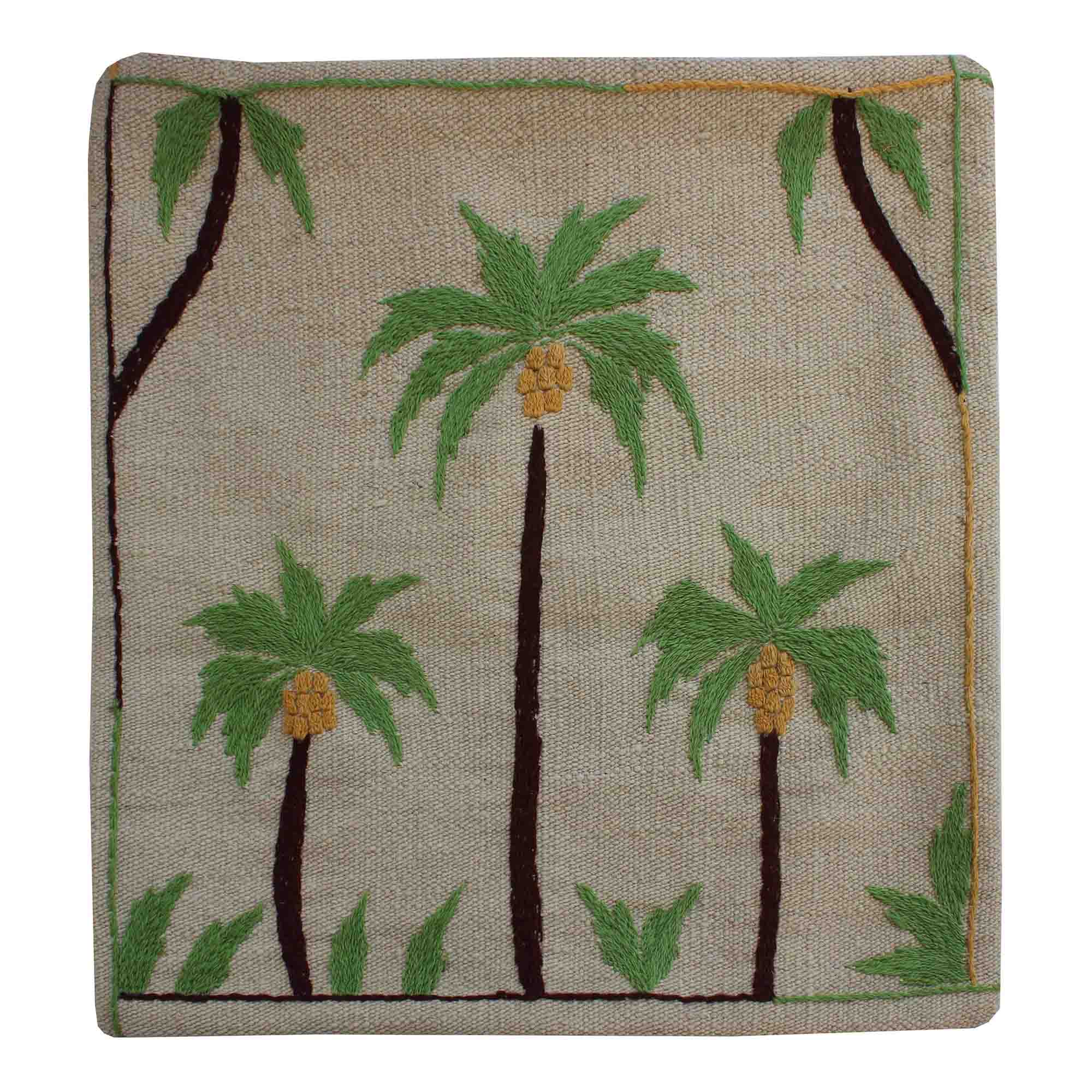 Palm Tree Suzani Kilim Cushion