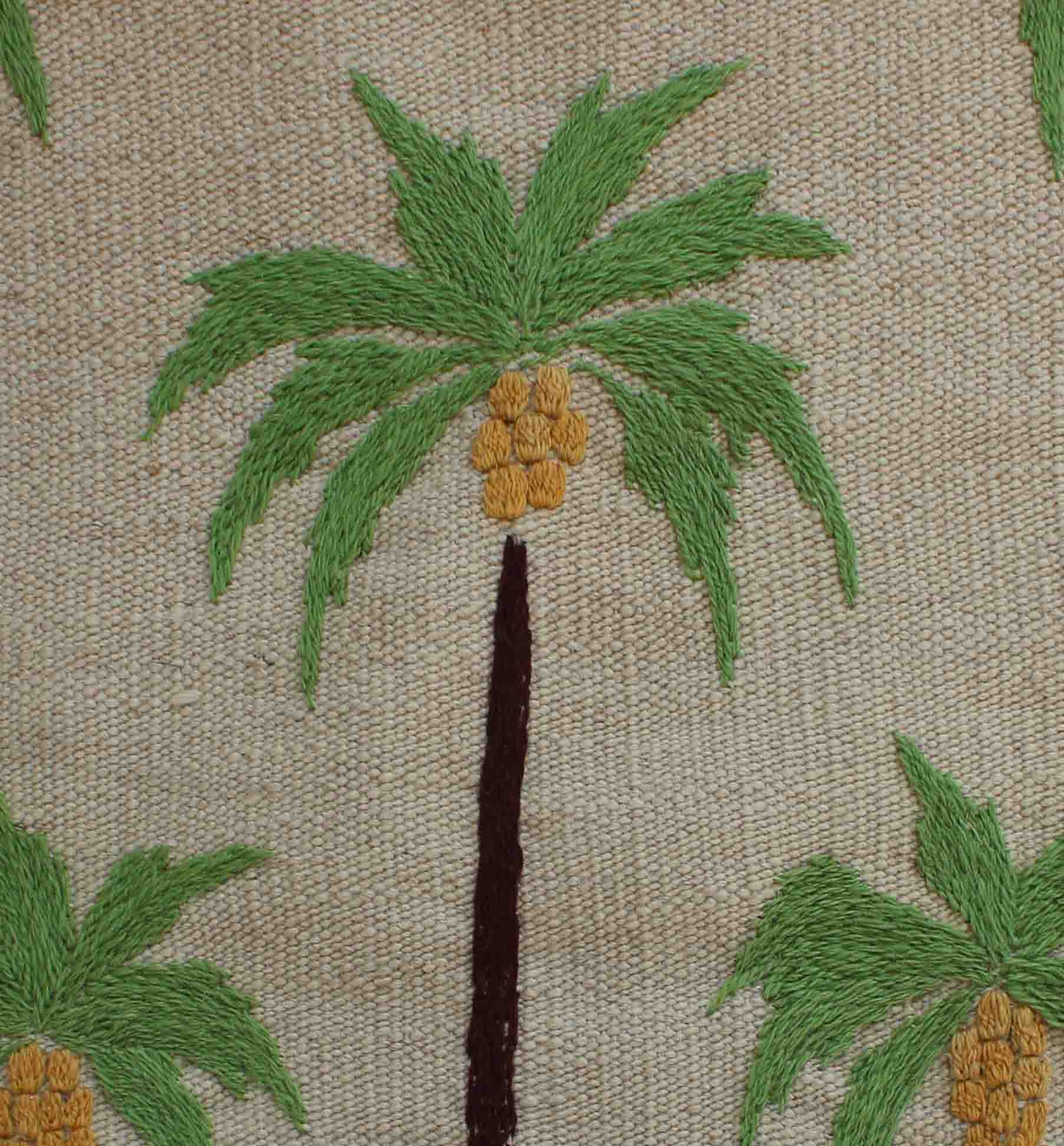 Palm Tree Suzani Kilim Cushion