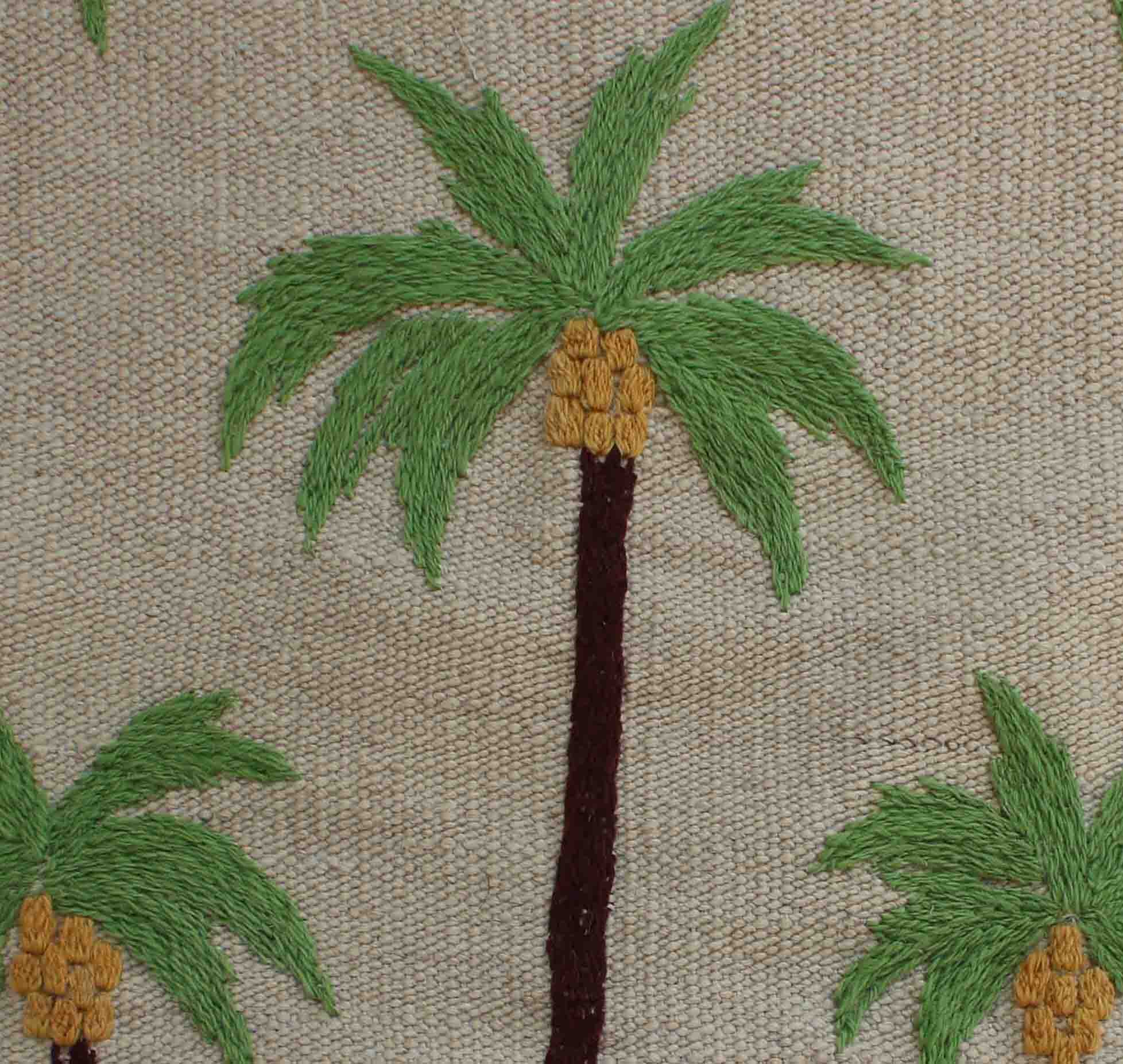 Palm Tree Suzani Kilim Cushion