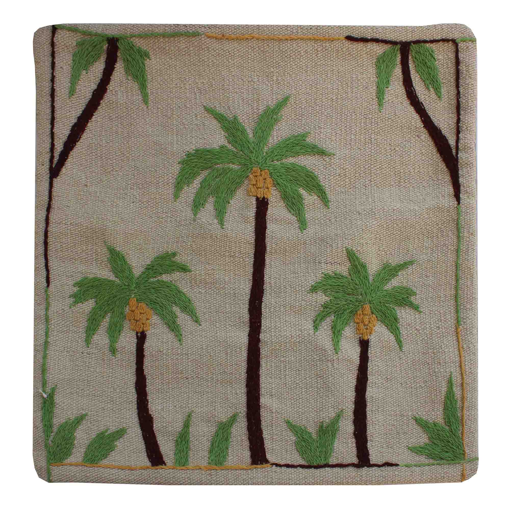 Palm Tree Suzani Kilim Cushion