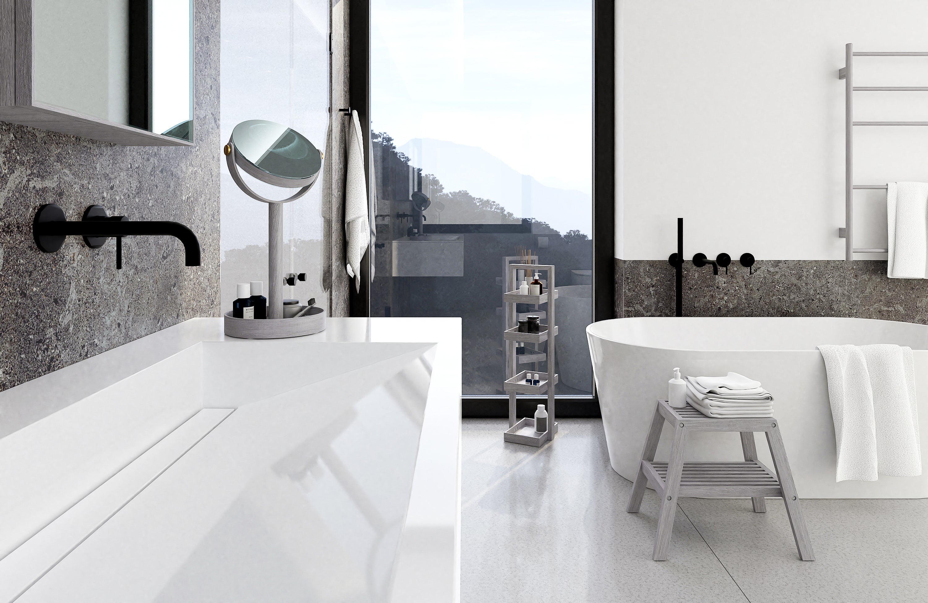 Cabinet 550 Slimline - Oyster