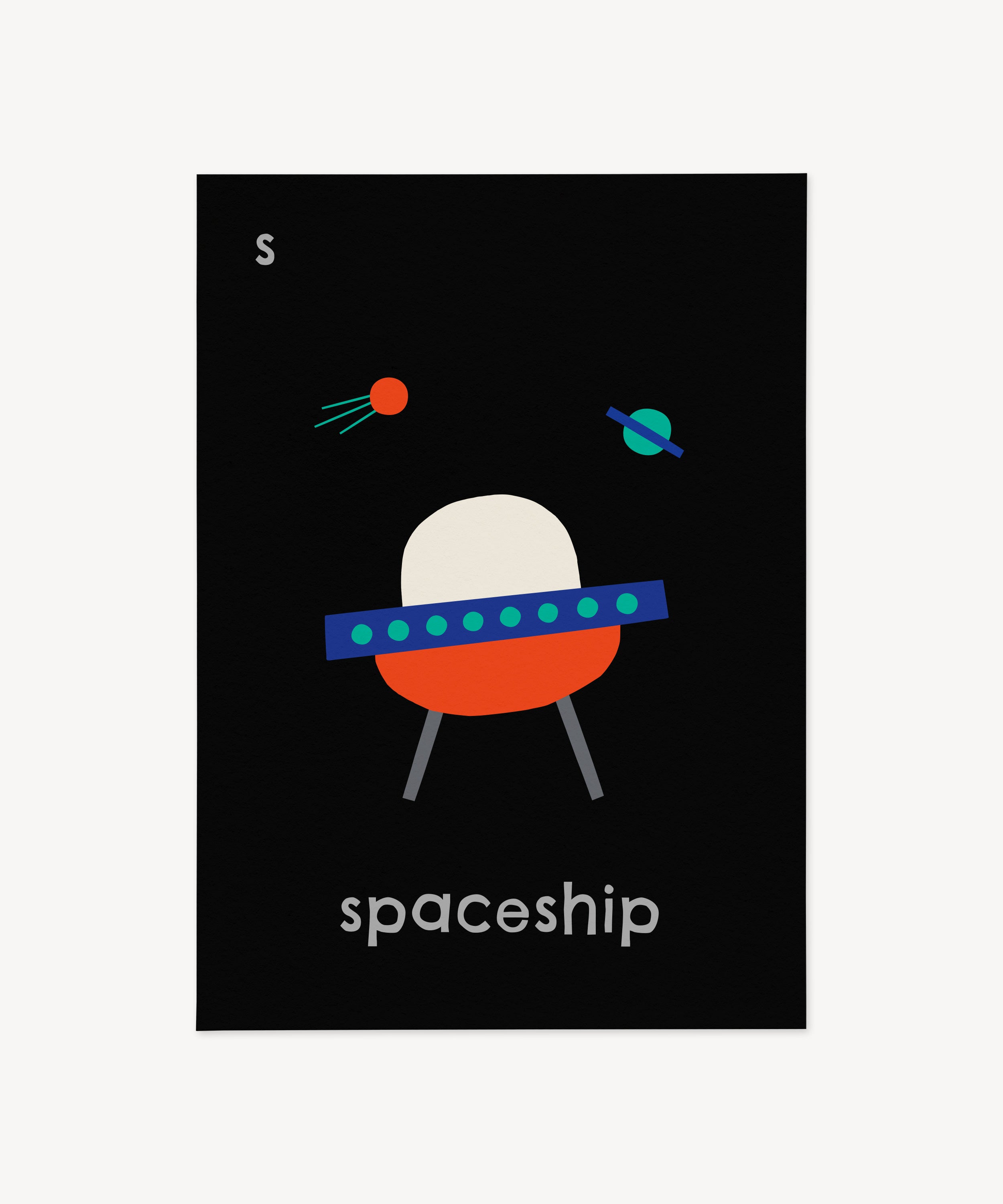 S for Spaceship