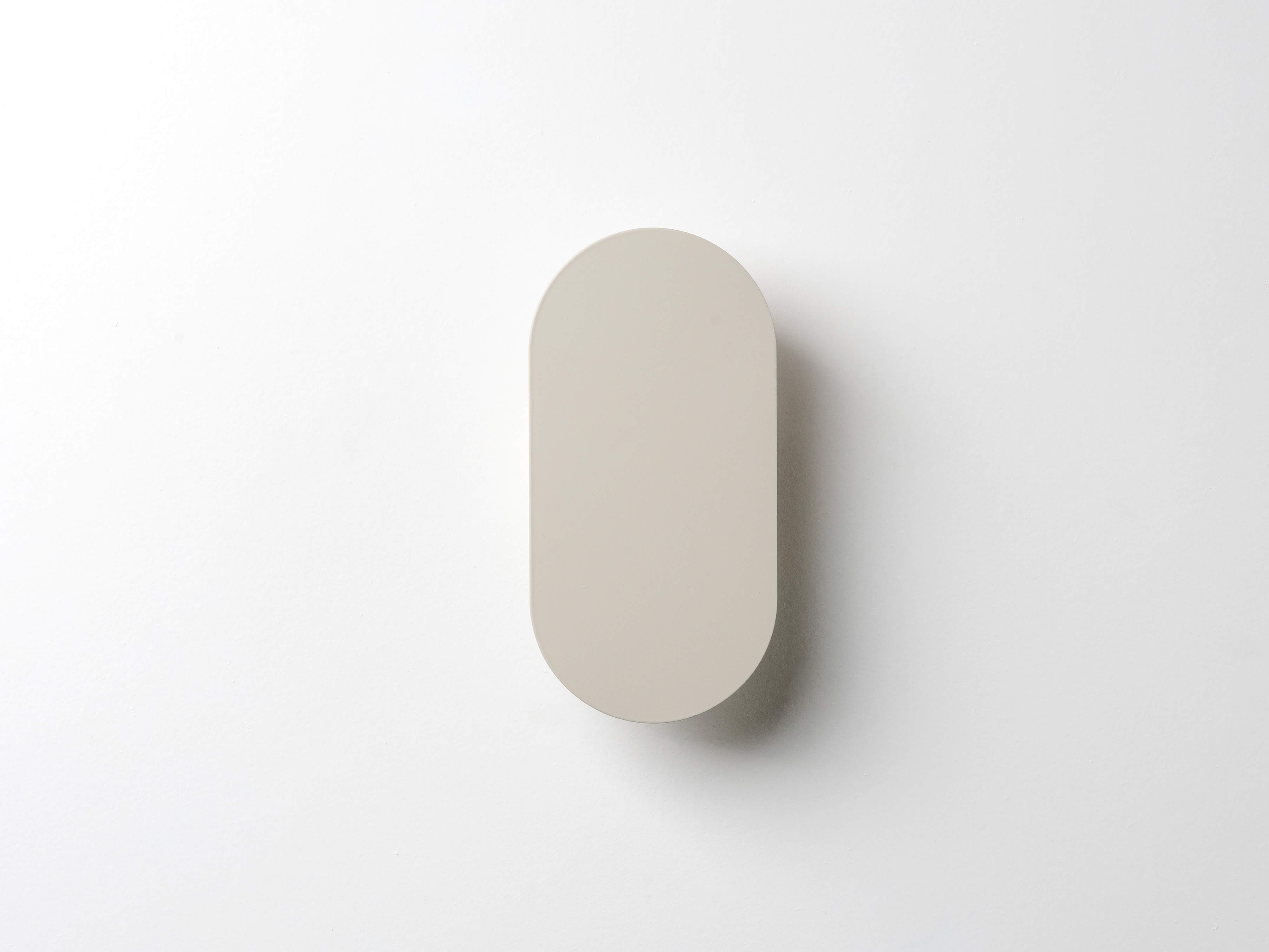 Sand grey mini diffuser wall light