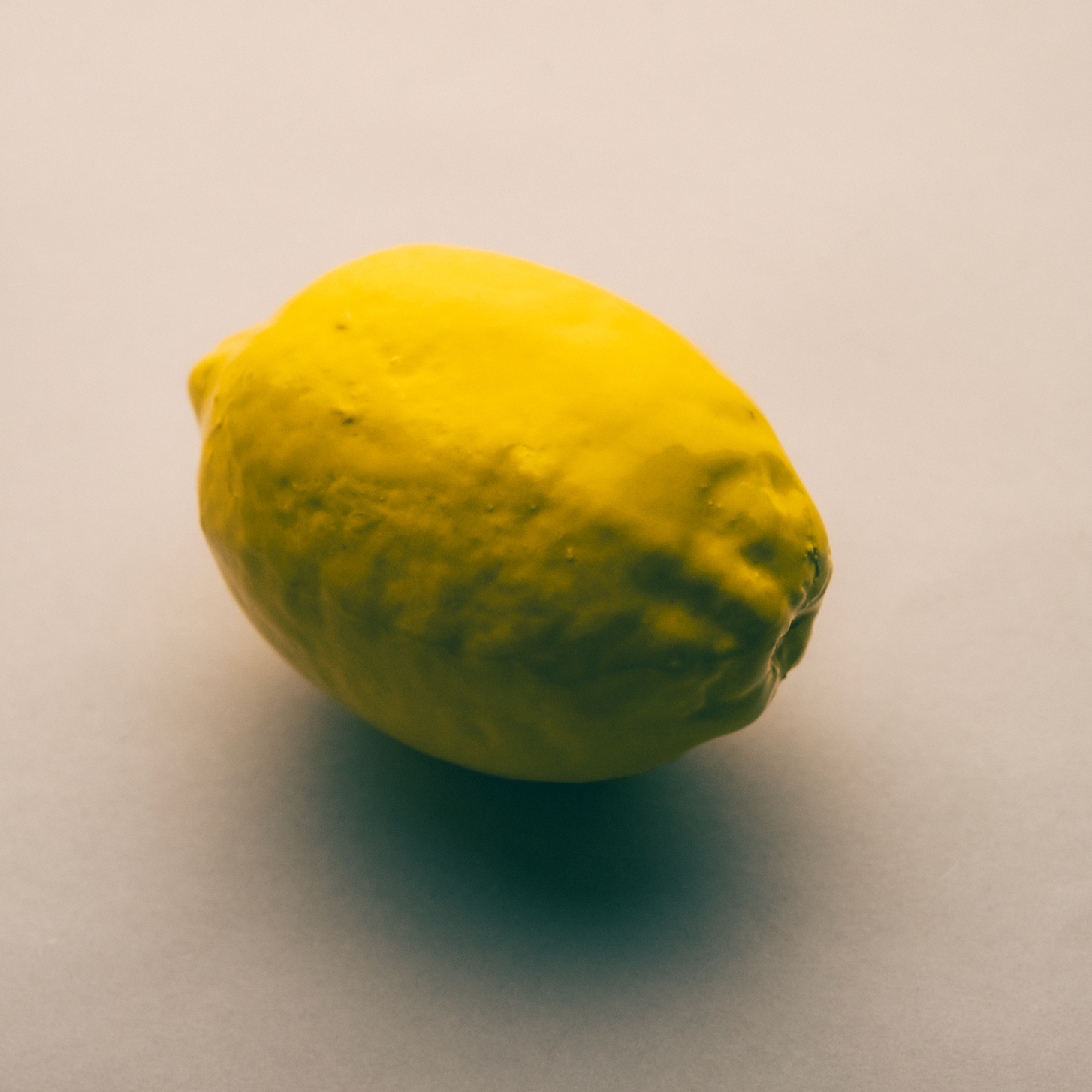 Handmade Ceramic Glazed Lemon Decorative