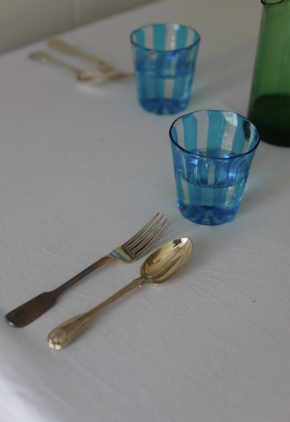 The Giorgio Tumbler in Turquoise, Set of Four