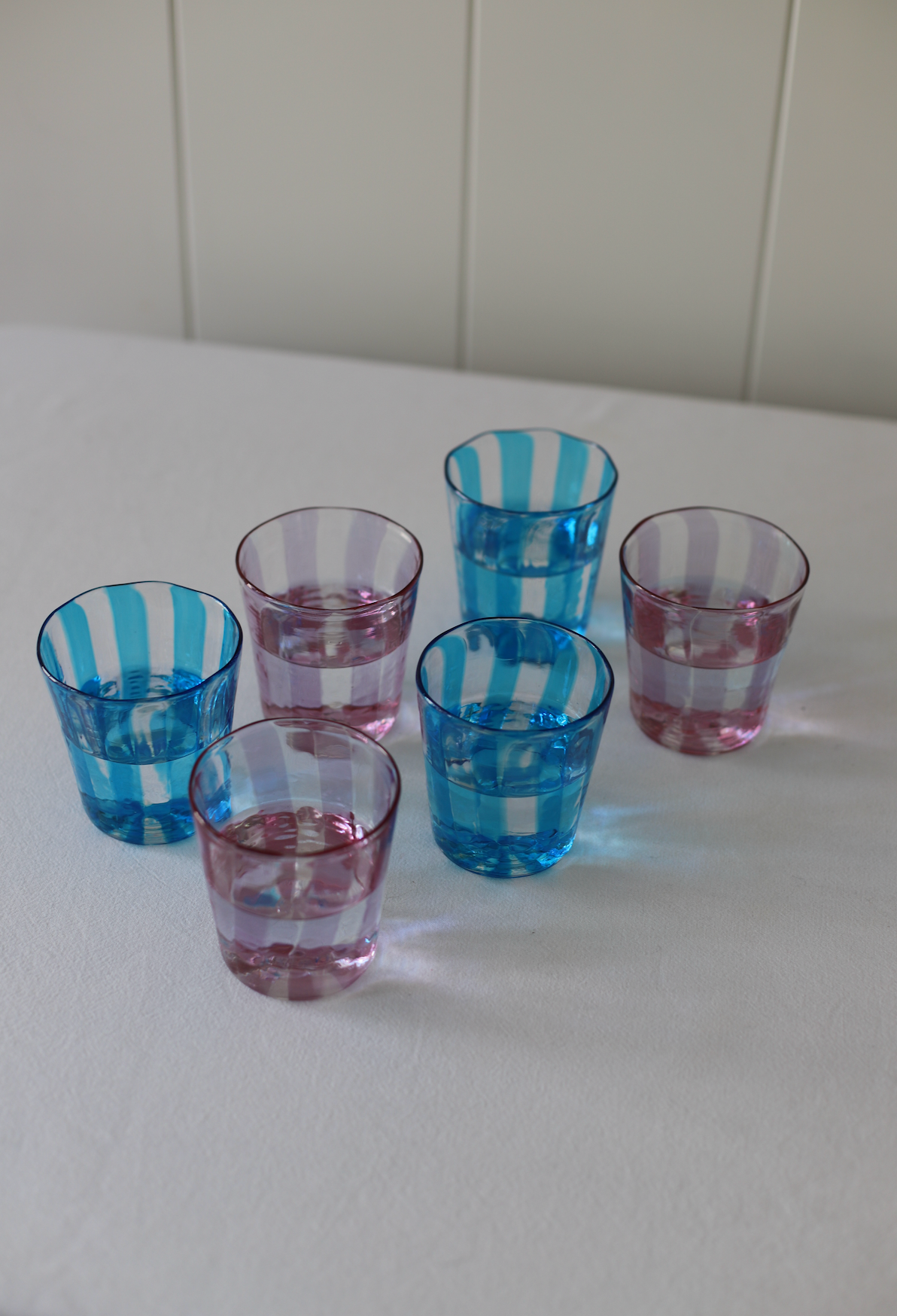 The Giorgio Tumbler in Turquoise, Set of Four