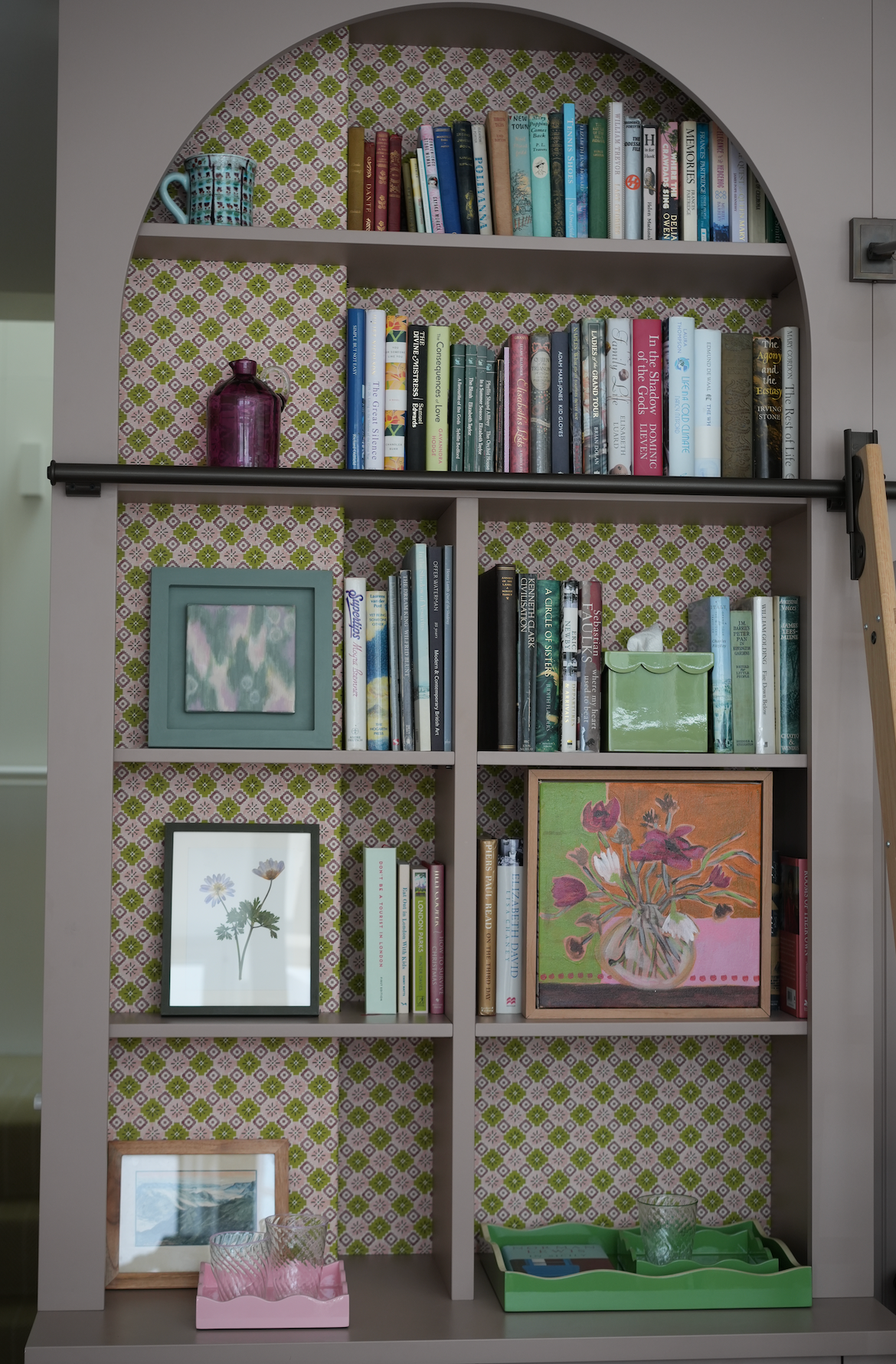 The Isabella Tissue Box in Green