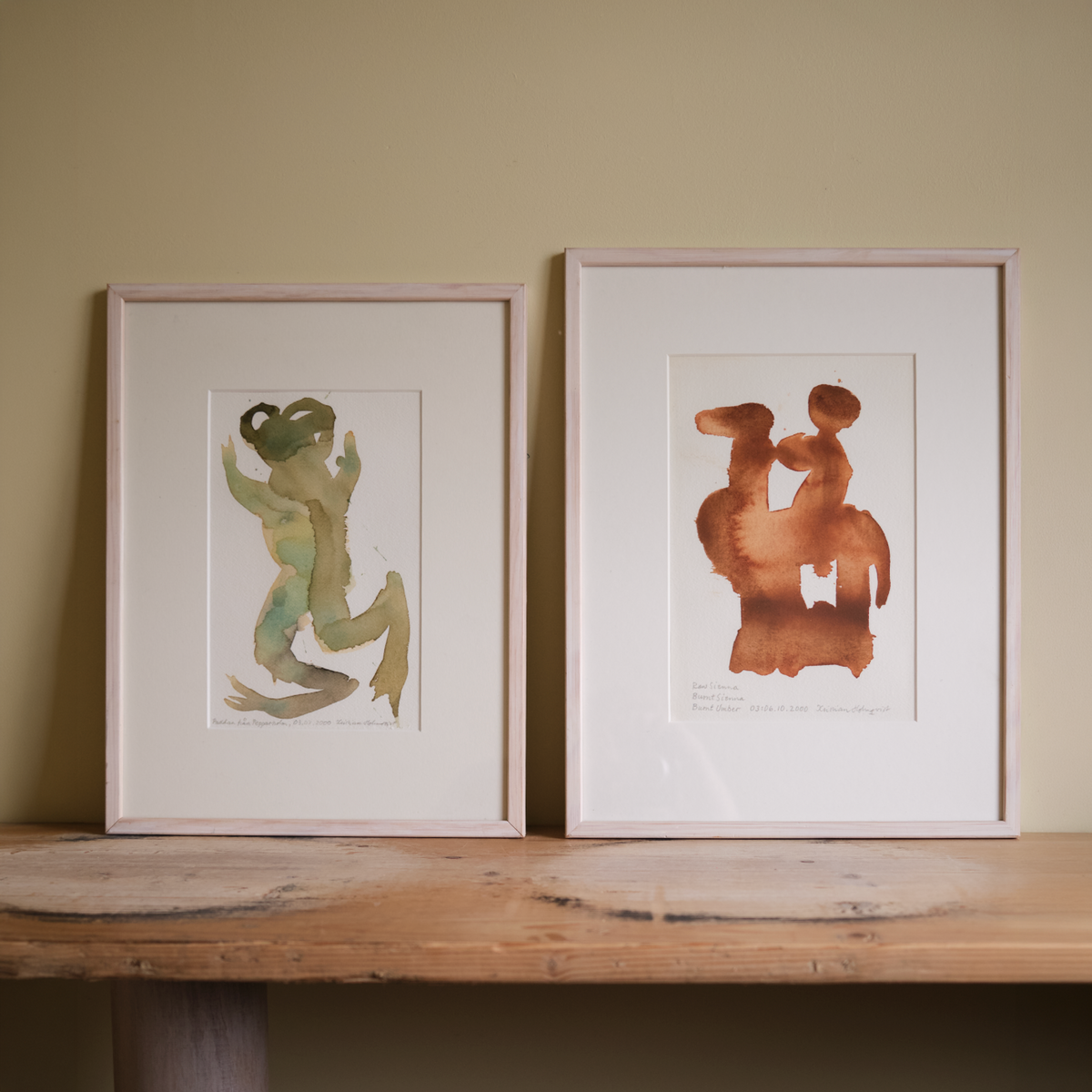 Pair of Swedish Watercolours